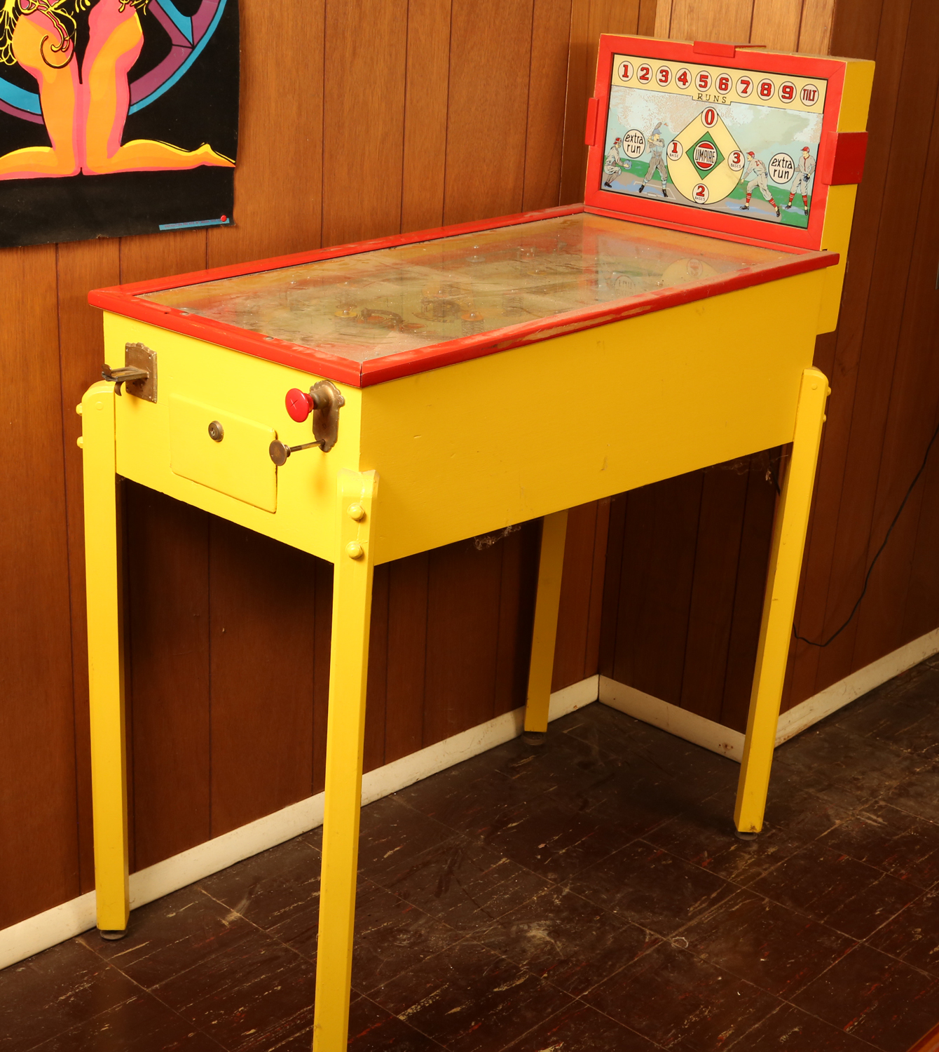 1937 "Home Run" Chicago Coin Pinball Machine EBTH