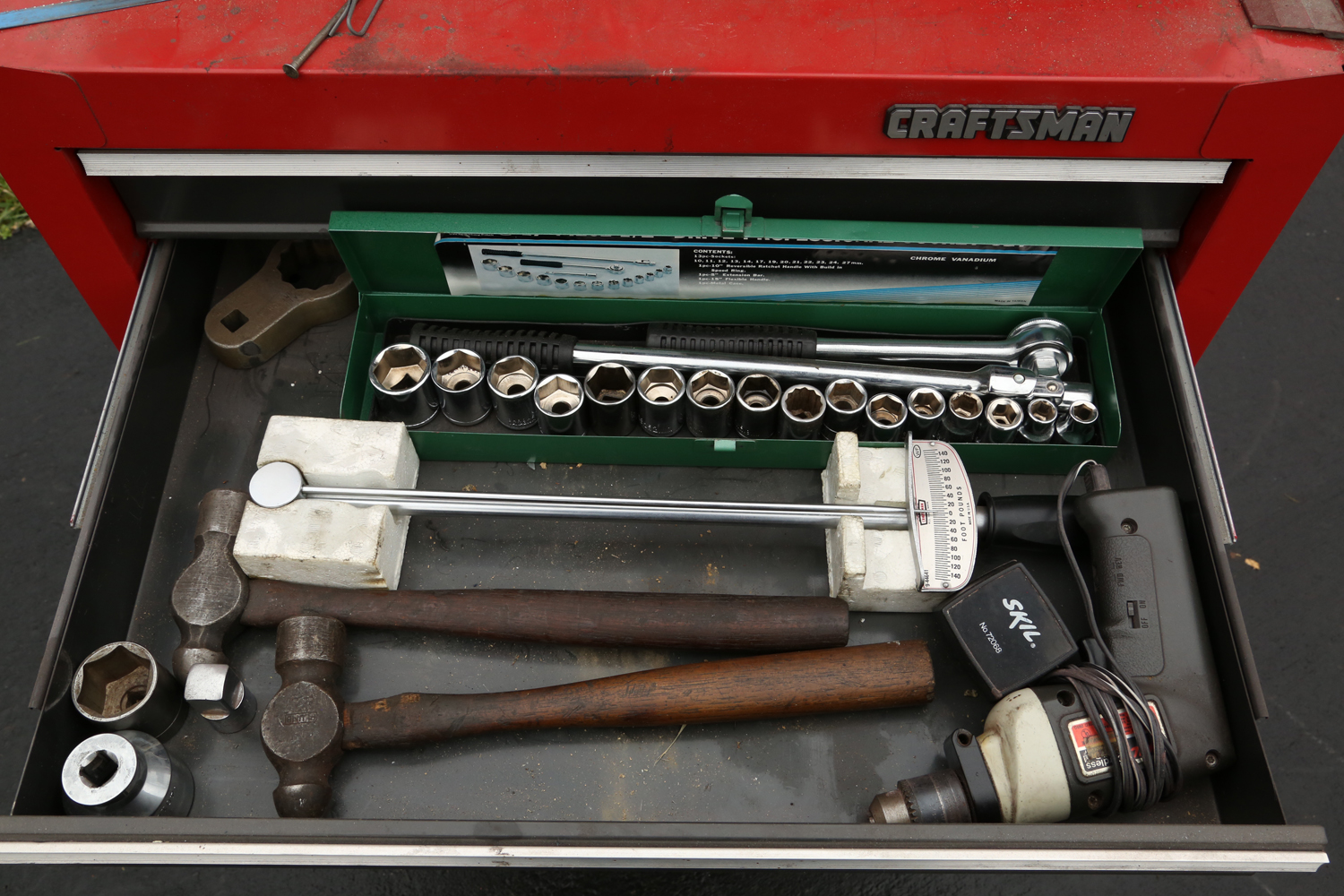 Craftsman Tool Box Loaded with Tools EBTH