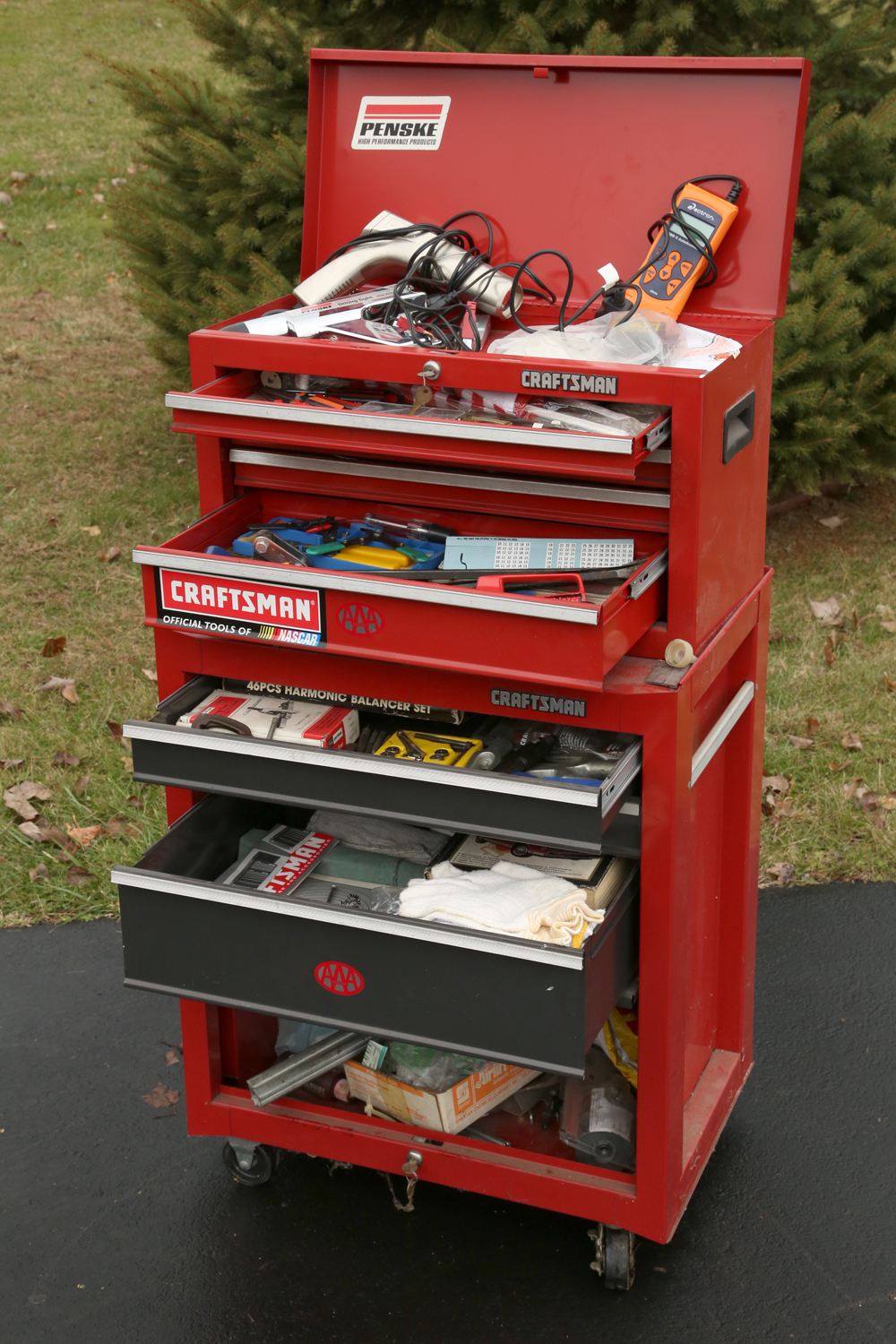 Craftsman Tool Box Loaded with Tools EBTH