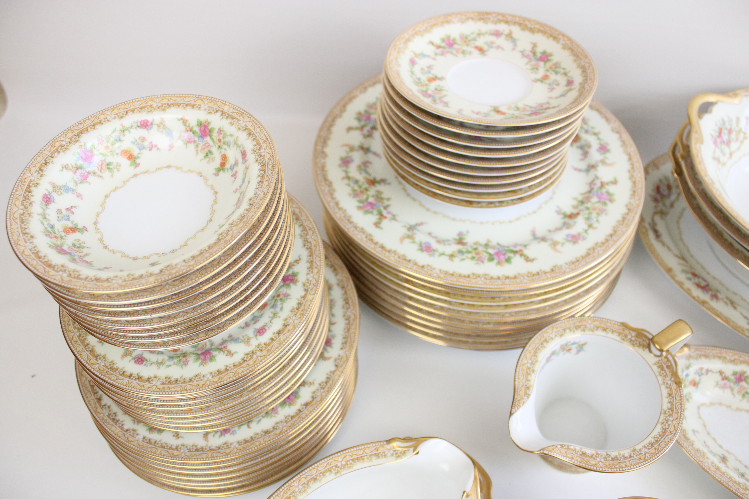 1930s Noritake China Set "Medean" Pattern EBTH