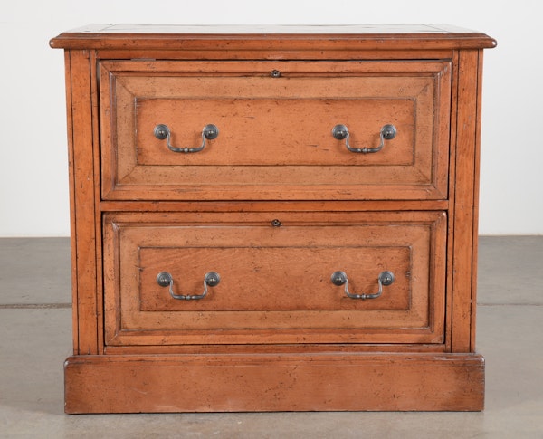 Distressed Style Wood Lateral File Cabinet : EBTH