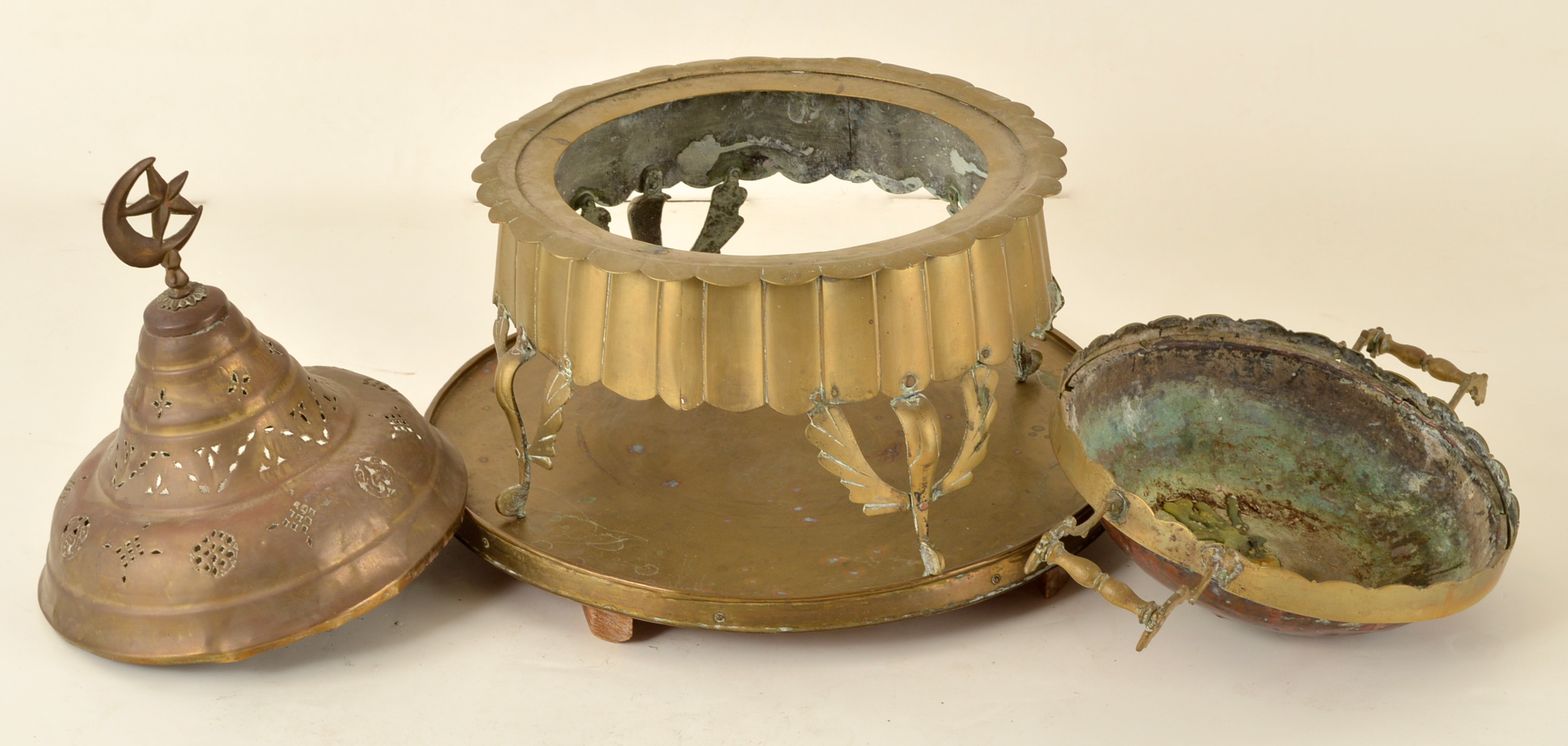 Large Turkish Brass Brazier EBTH
