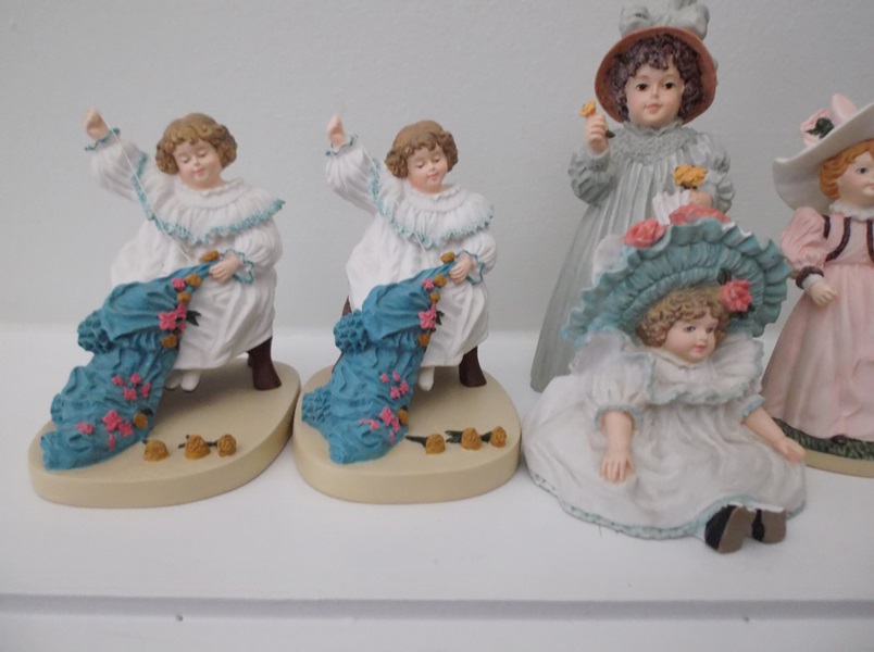 Collection of Maud Humphrey Bogart Figurines EBTH