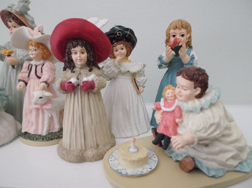 Collection of Maud Humphrey Bogart Figurines EBTH