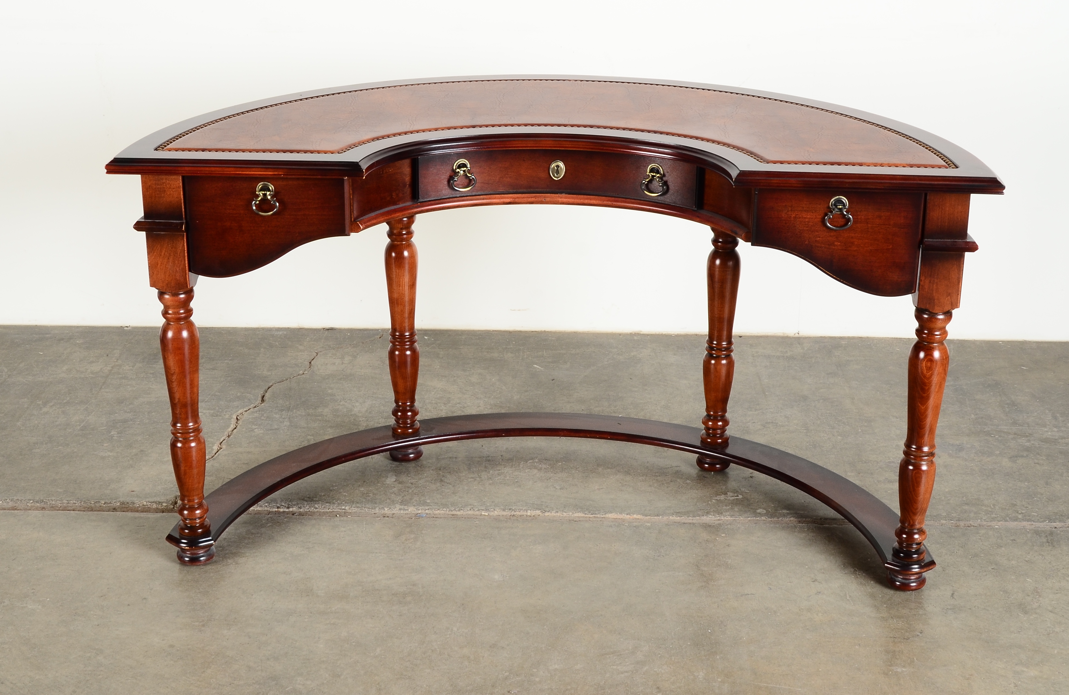 Pulaski Furniture Company Half Moon Desk and Chair EBTH