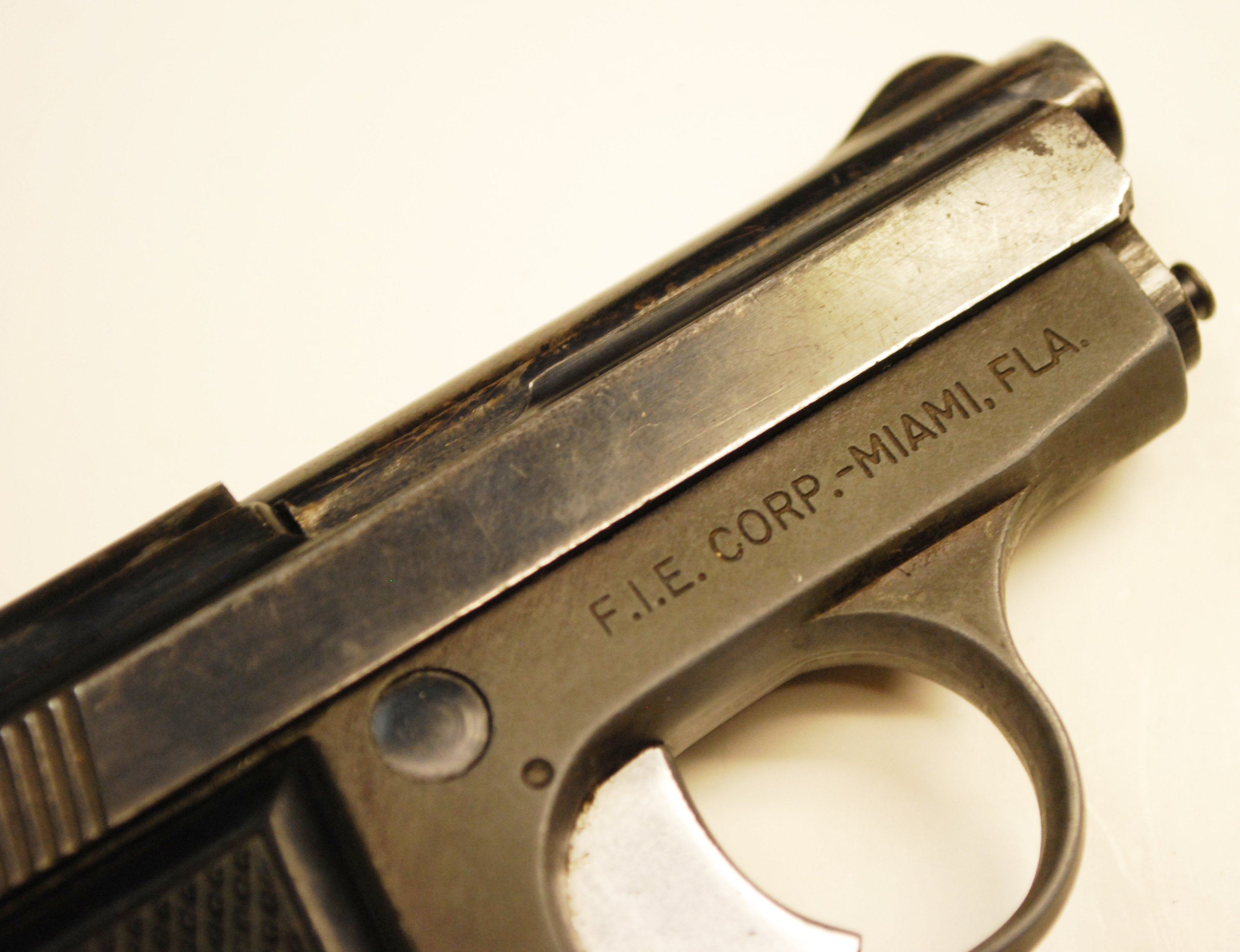 F.I.E. Corporation .25 Caliber Pistol EBTH
