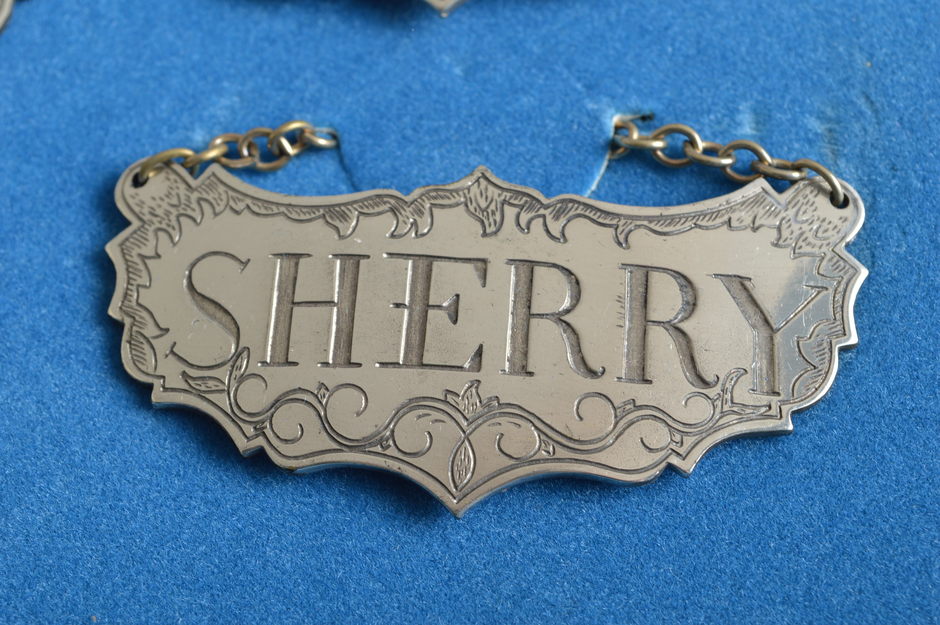 Stieff Pewter Decanter Labels EBTH