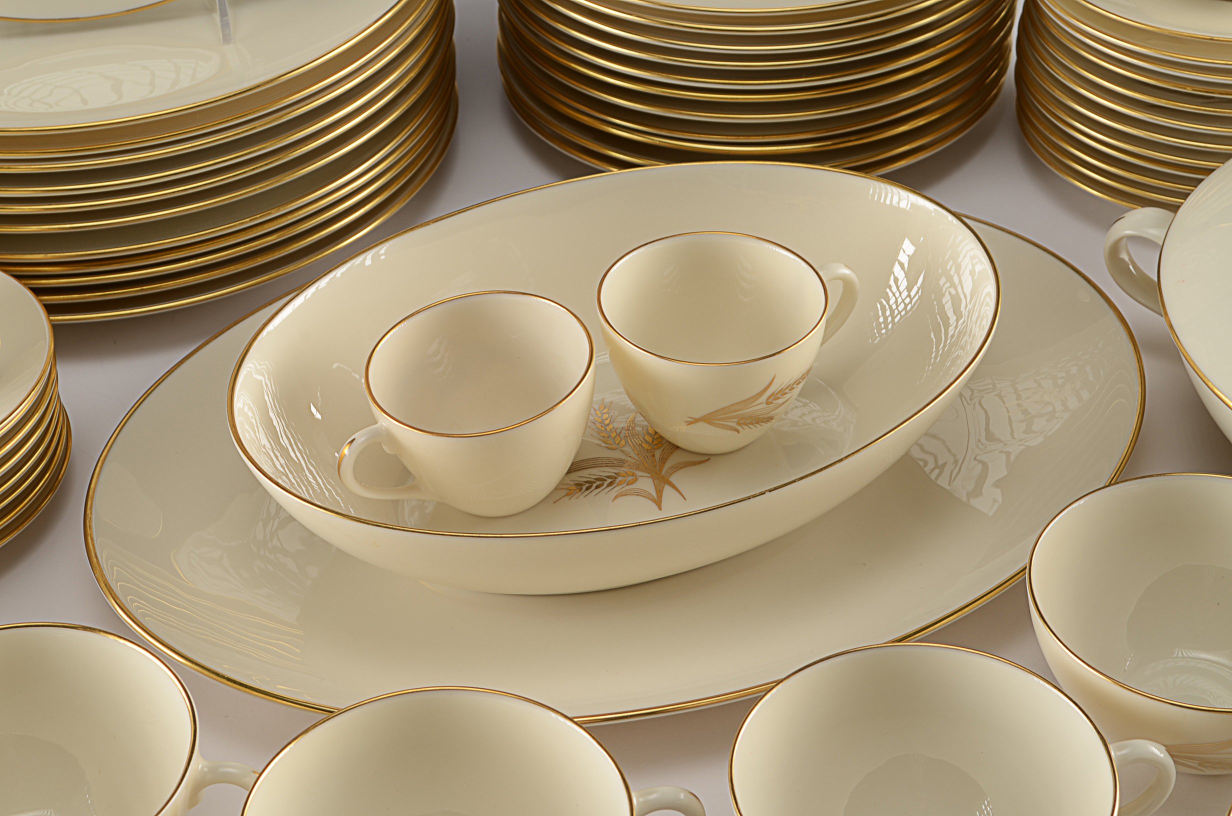 Lenox Dinnerware Wheat Pattern EBTH