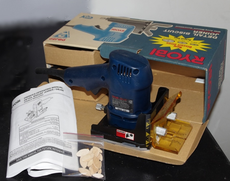 Ryobi Detail Biscuit Joiner, New In Box EBTH