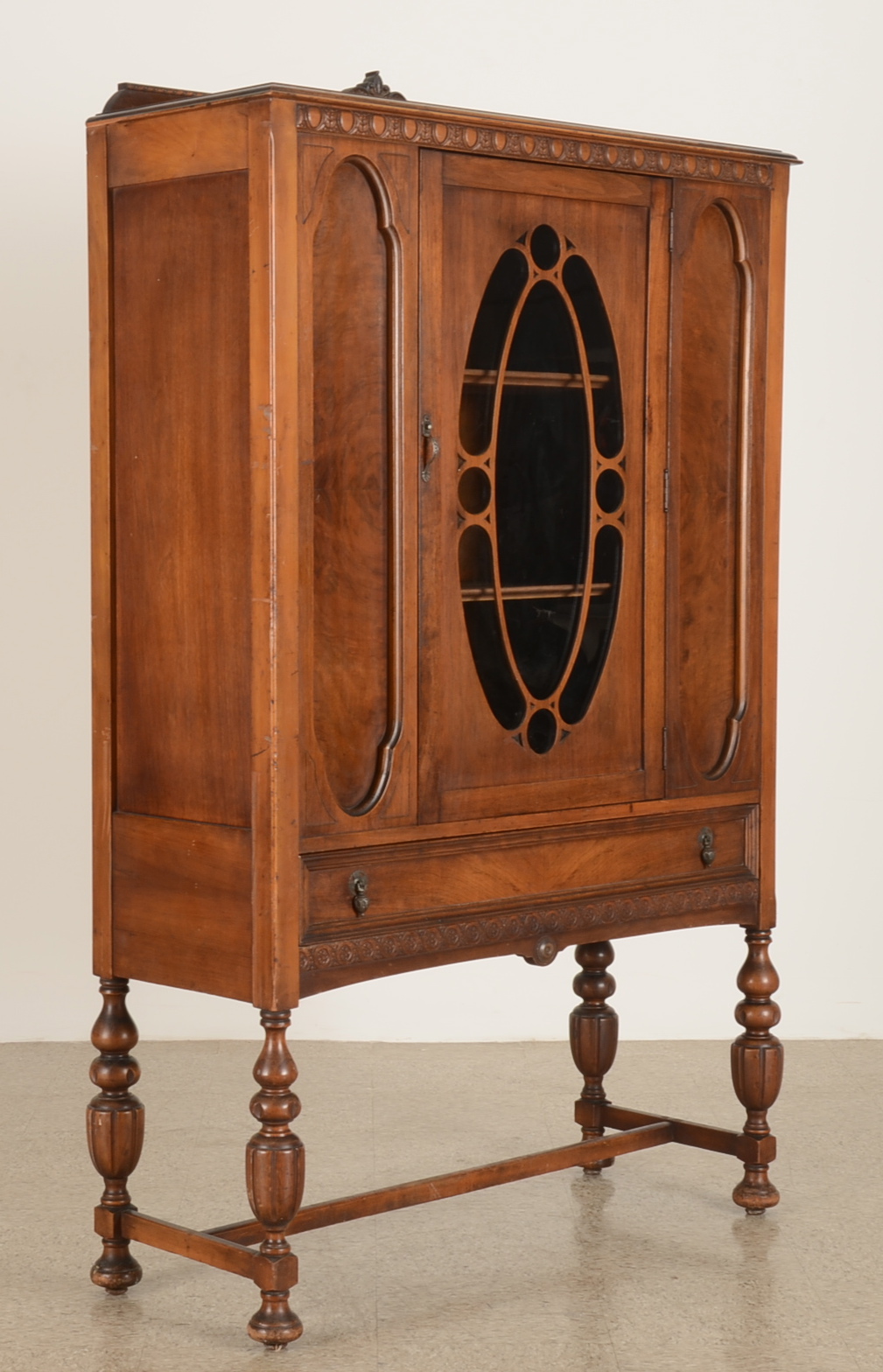 Antique Jacobean Style Hutch EBTH