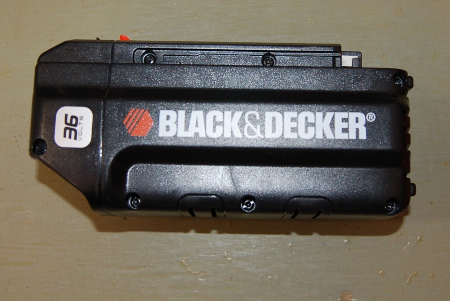 Black and Decker 36 Volt Cordless Electric String Trimmer EBTH