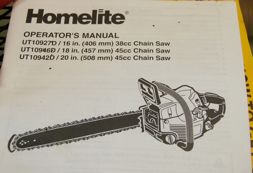 Homelite Powerstroke 45cc Timberman Chainsaw and Case EBTH