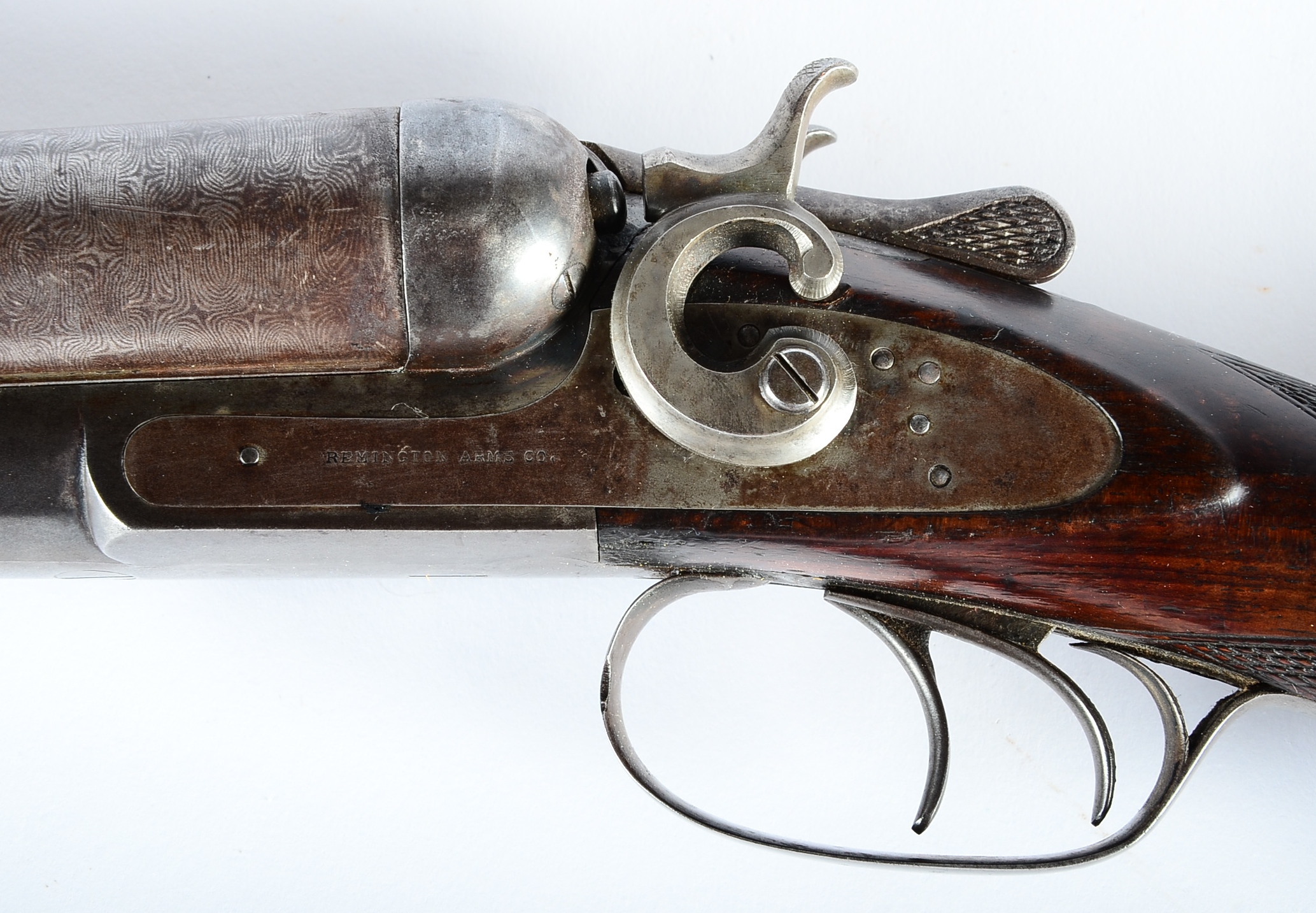 Remington 10 gauge Side by Side double barrel shotgun EBTH