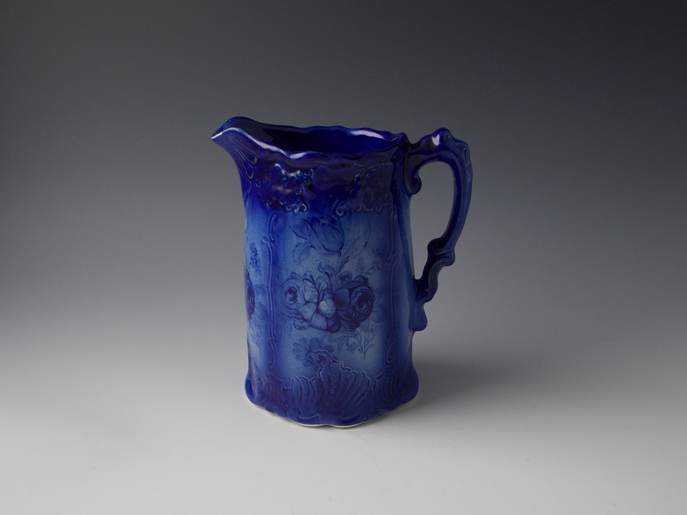 Victoria Ironstone Pottery Staffordshire England Vintage Flow Blue