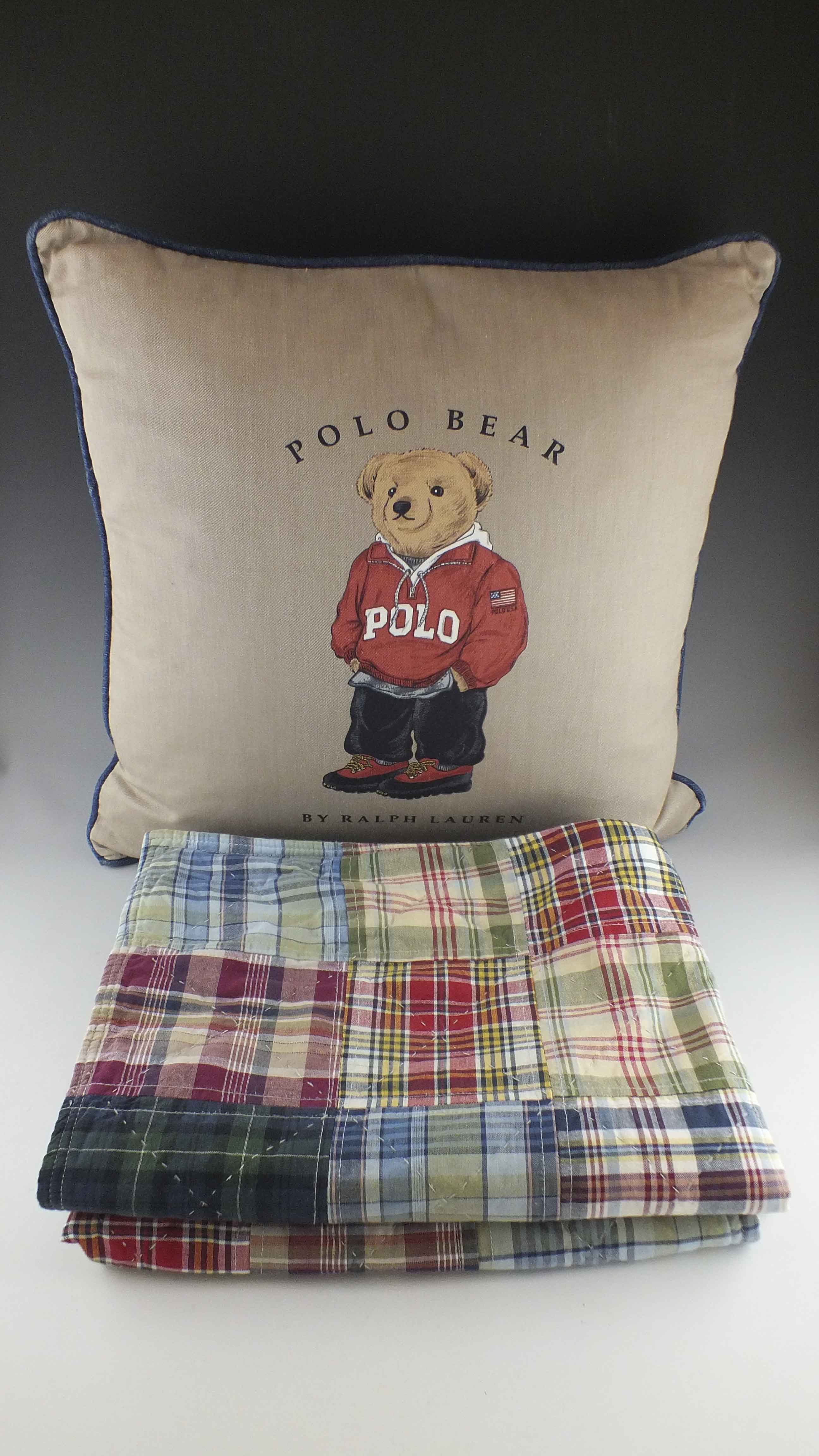 Nautica Quilted Pillow Shams And Ralph Lauren Pillow Ebth