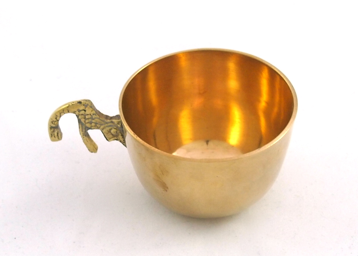 Brass Punch Bowl Set EBTH