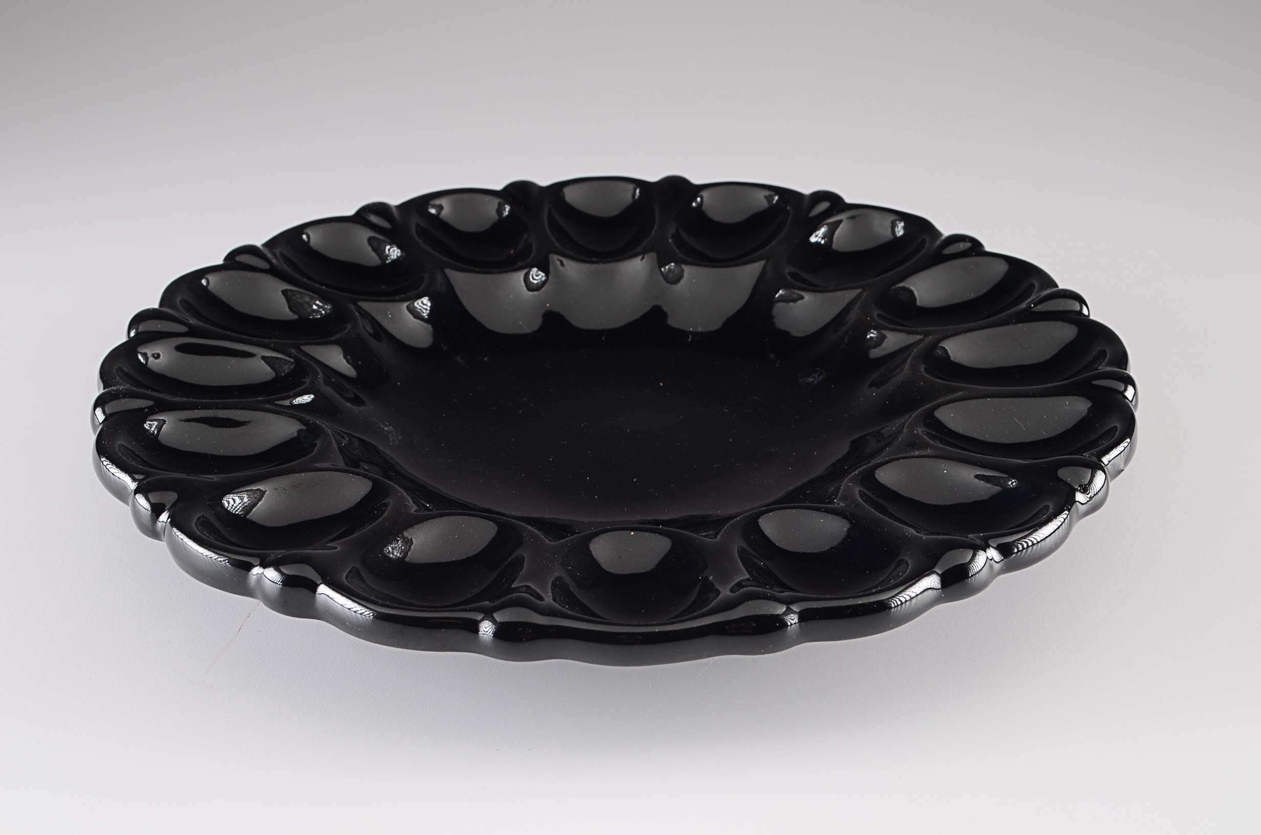 Frankoma Pottery Devil Egg Plate | EBTH