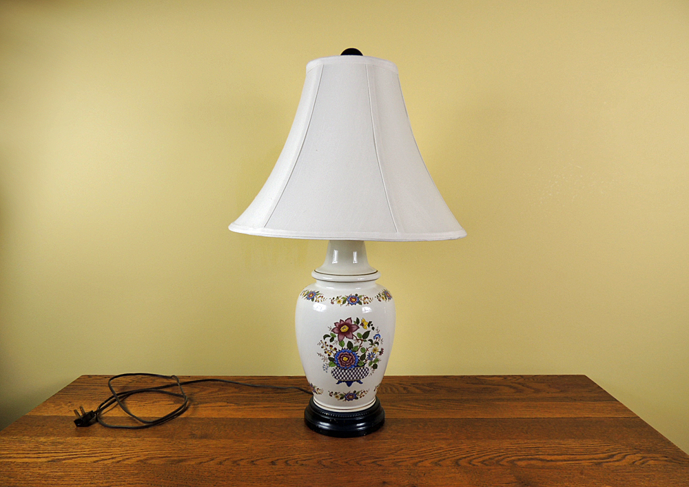 Vintage Nathan Lagin Ceramic Table Lamp | EBTH