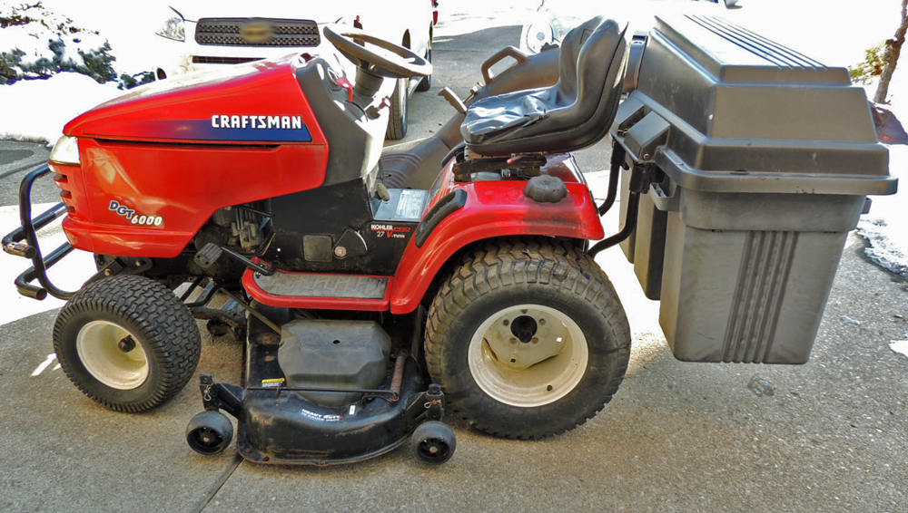 Craftsman Dgt6000 Mower Deck at Craftsman Tractor