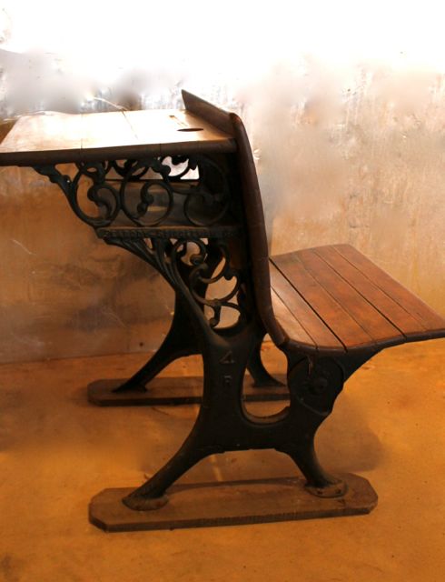 Vintage Child S School Desk Ebth