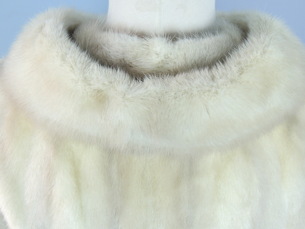 Vintage White Mink Coat EBTH