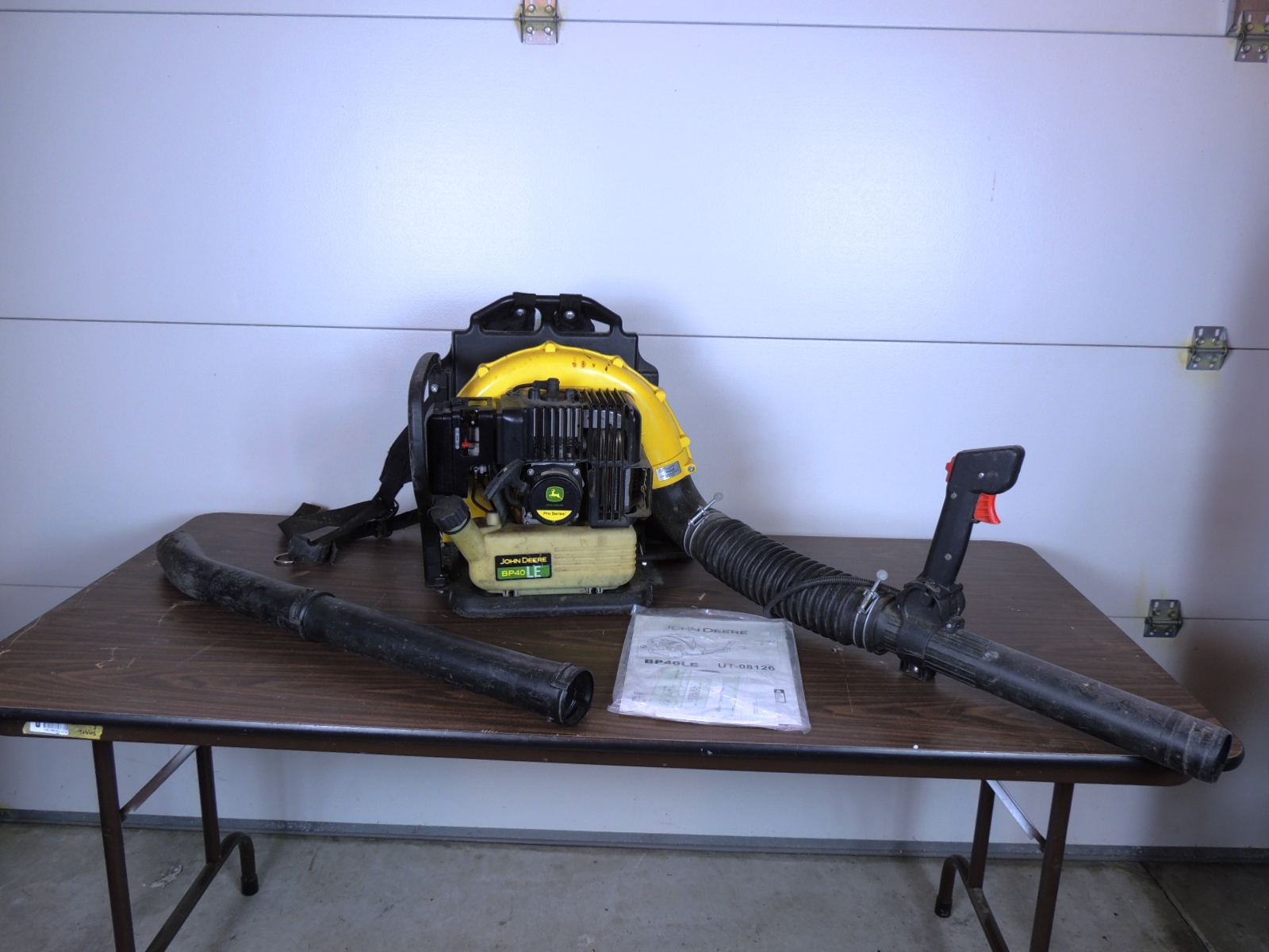 John Deere BP40LE Pro Series Leaf Blower EBTH