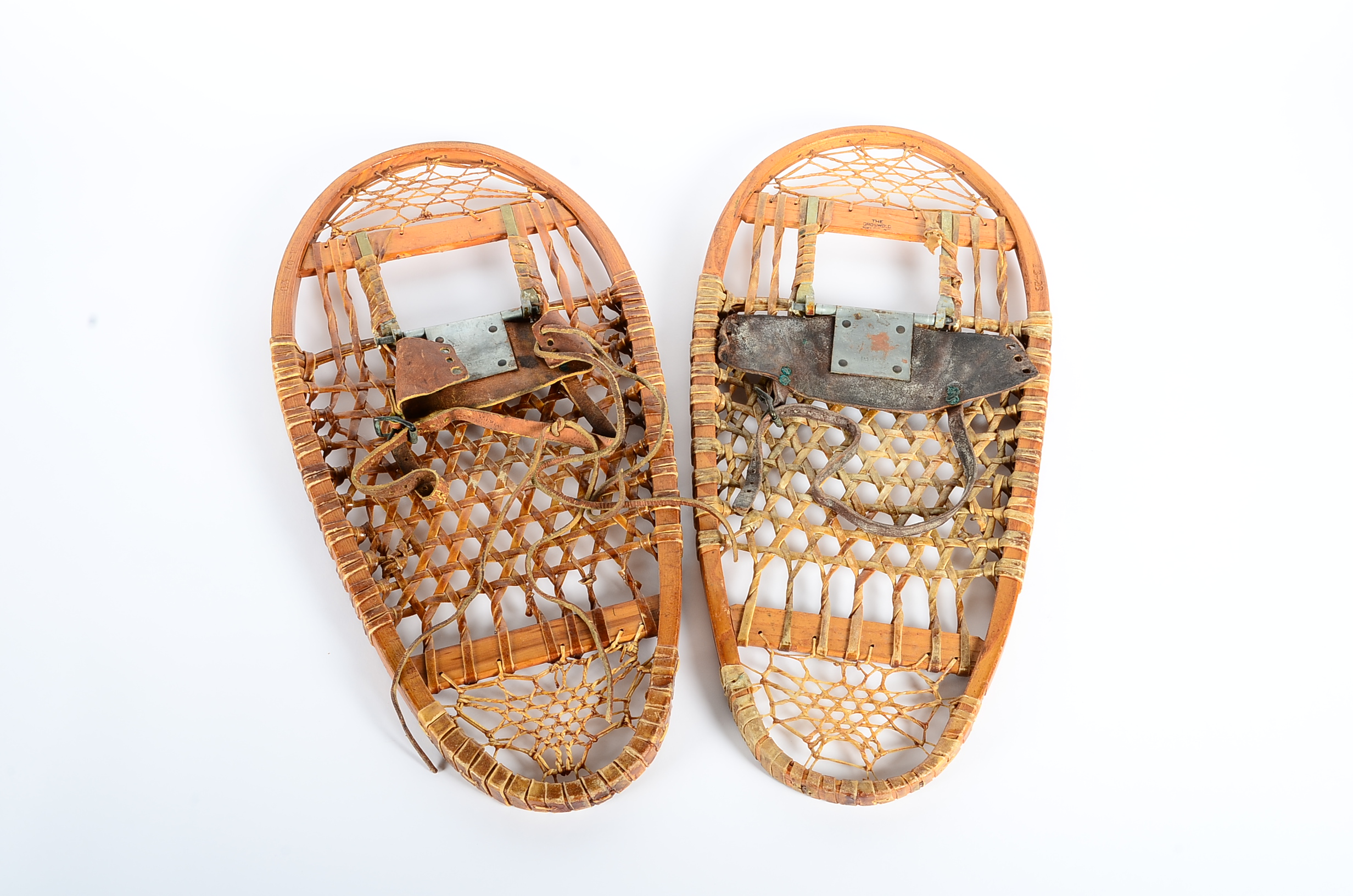 U.S. Military WWII Bear Paw Snowshoes EBTH