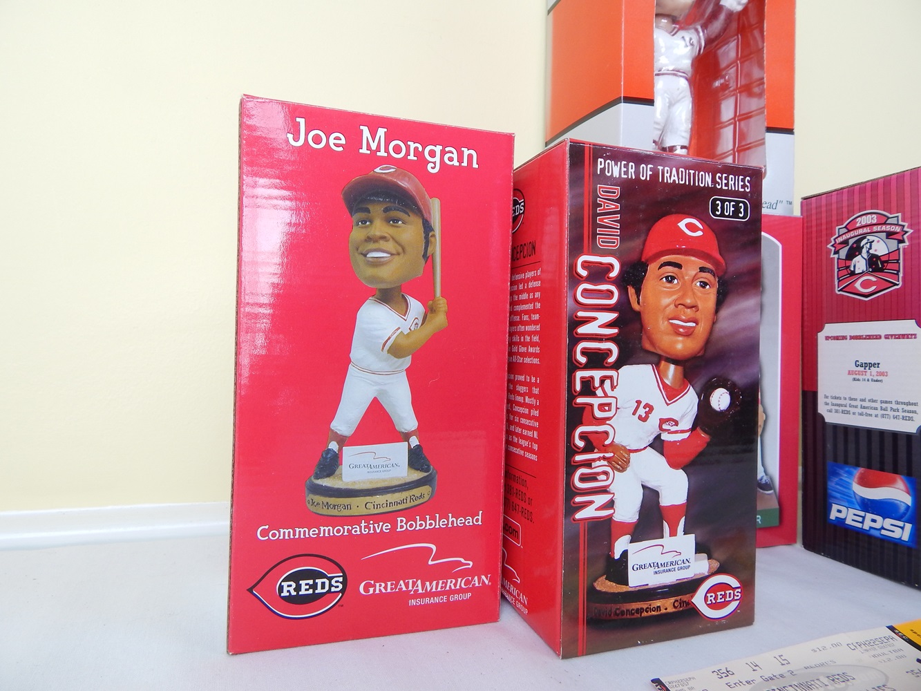 Six Collectible Cincinnati Reds Bobbleheads I | EBTH