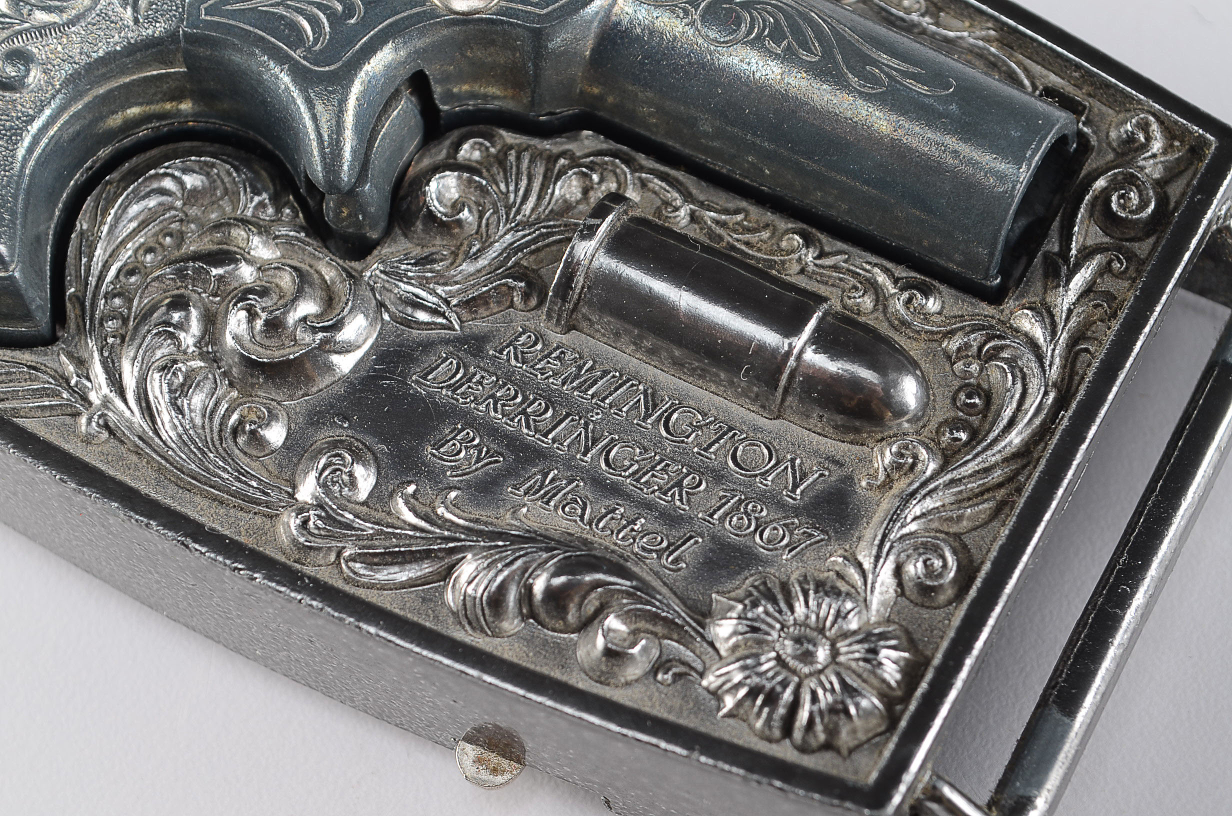 1959 Mattel Working Toy Gun Belt Buckle EBTH