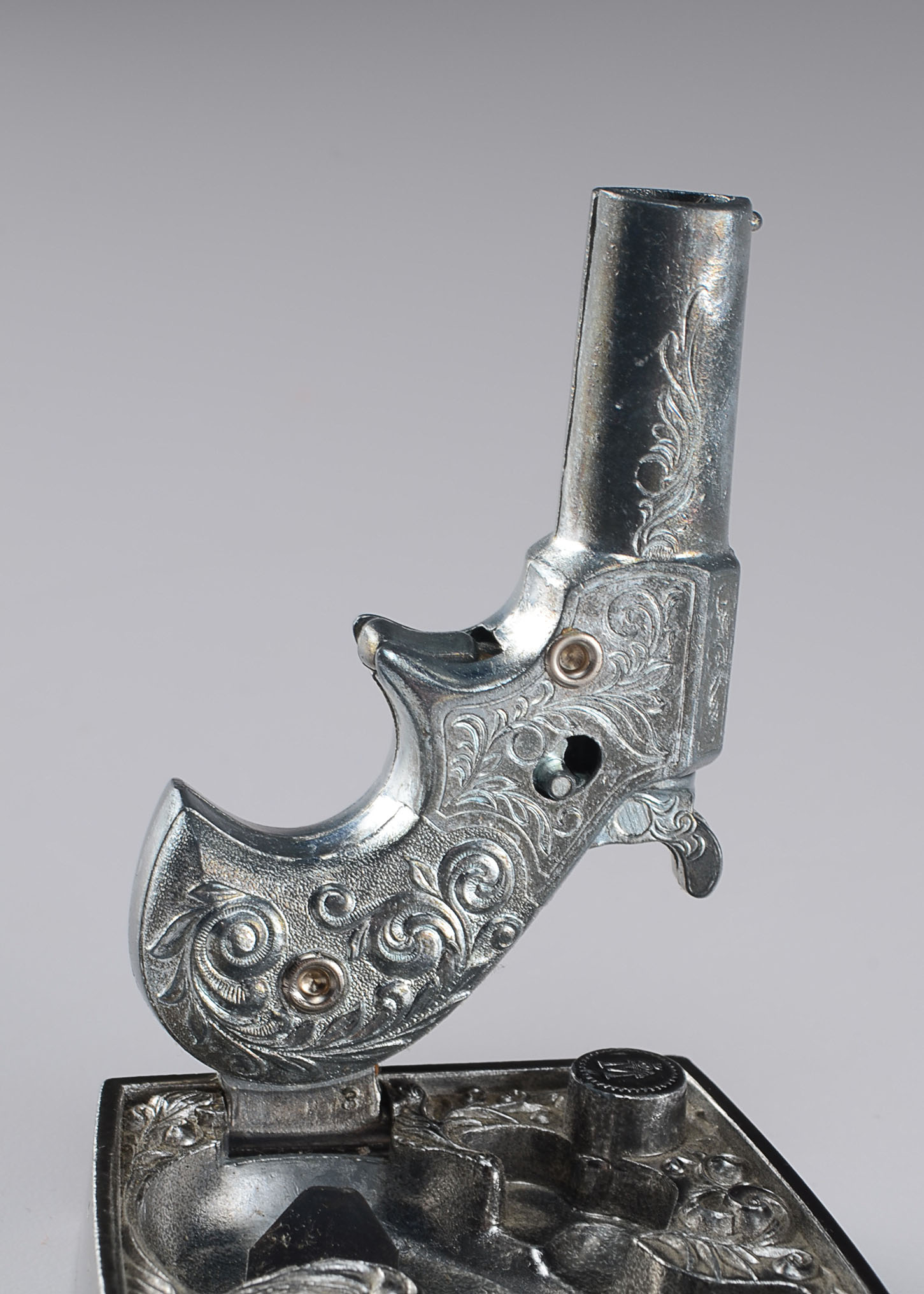 1959 Mattel Working Toy Gun Belt Buckle EBTH