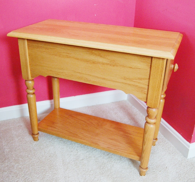Oak End Table EBTH