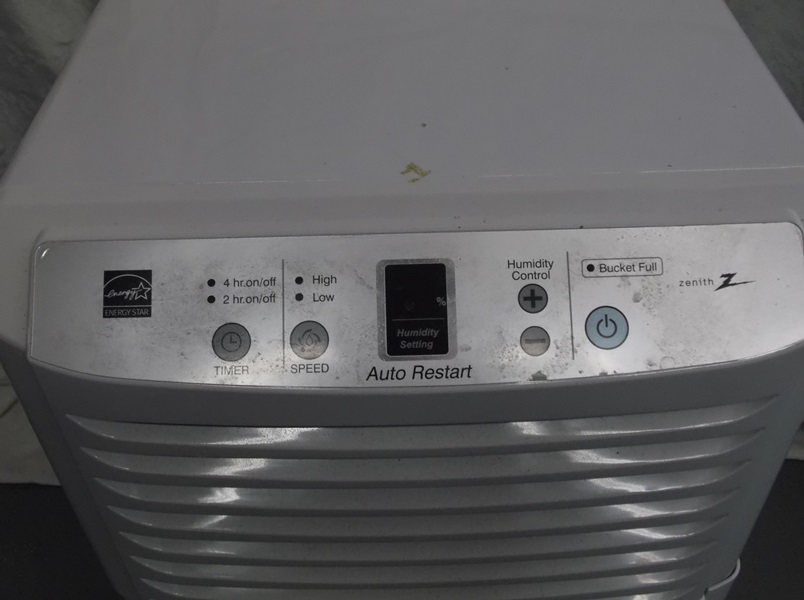 Zenith Dehumidifier EBTH