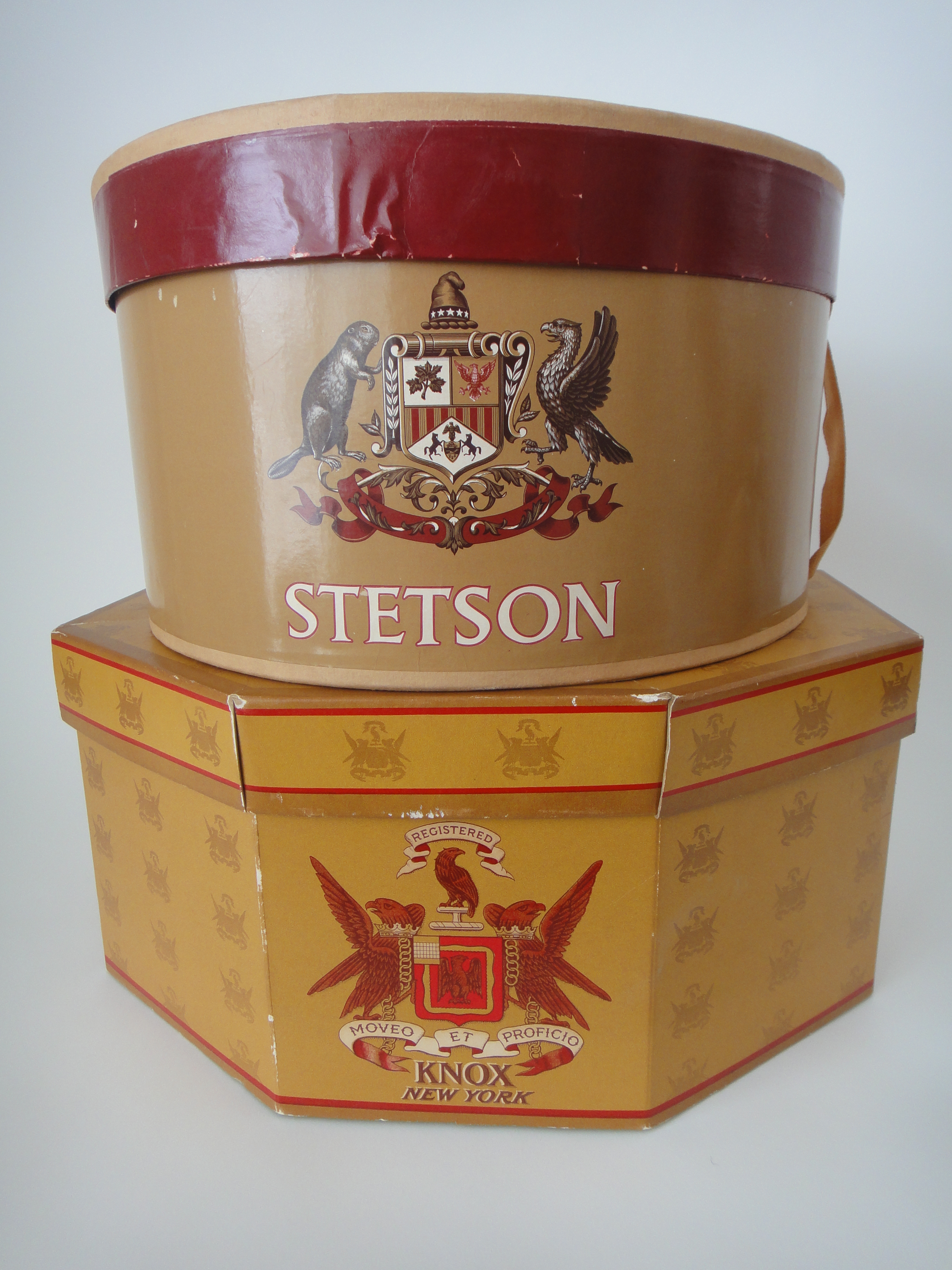 Vintage Stetson & Knox Hat Boxes EBTH