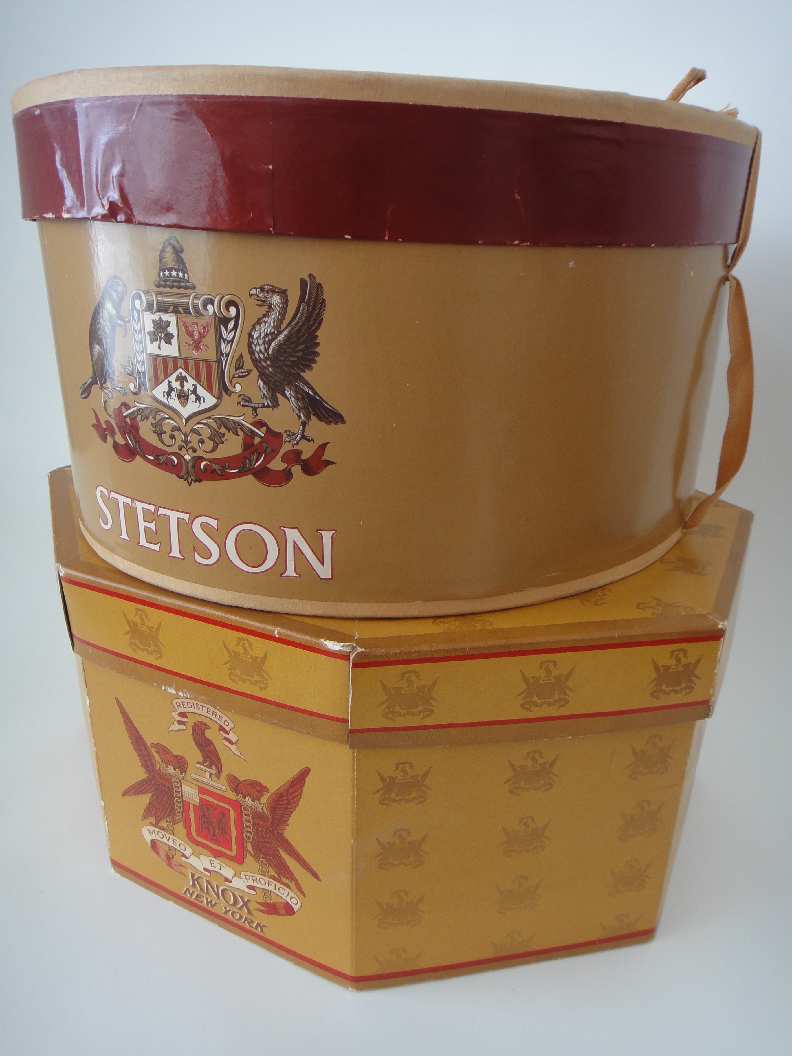 Vintage Stetson & Knox Hat Boxes EBTH