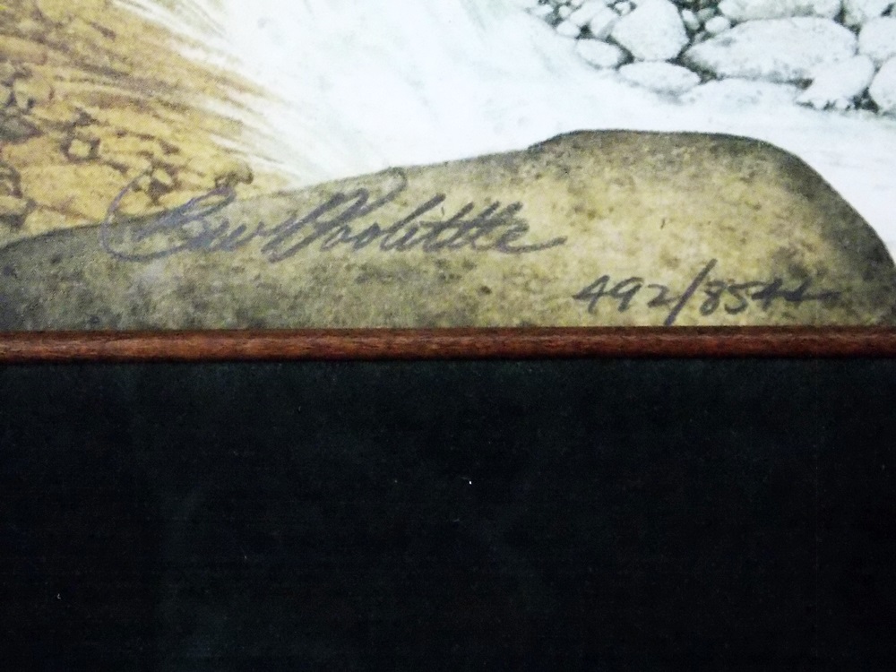 A Bev Doolittle Signed and Numbered Print "The Forest Has Eyes", Issued