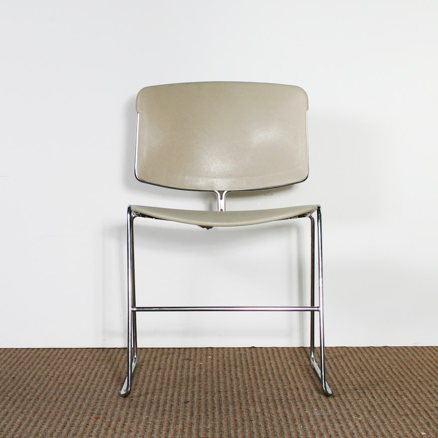 vintage steelcase max stacker chair ebth