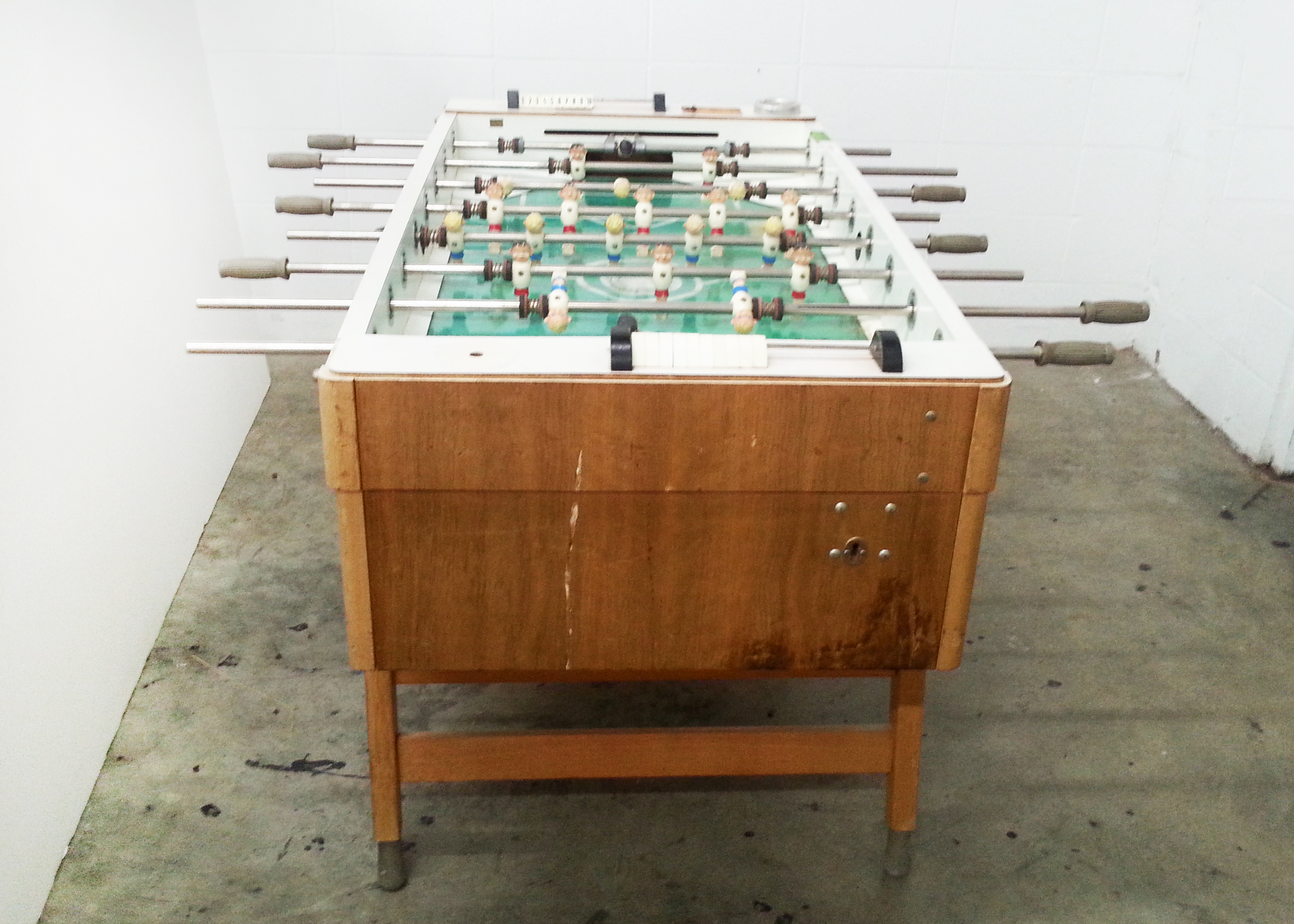 Vintage Patterson Foosball Table EBTH