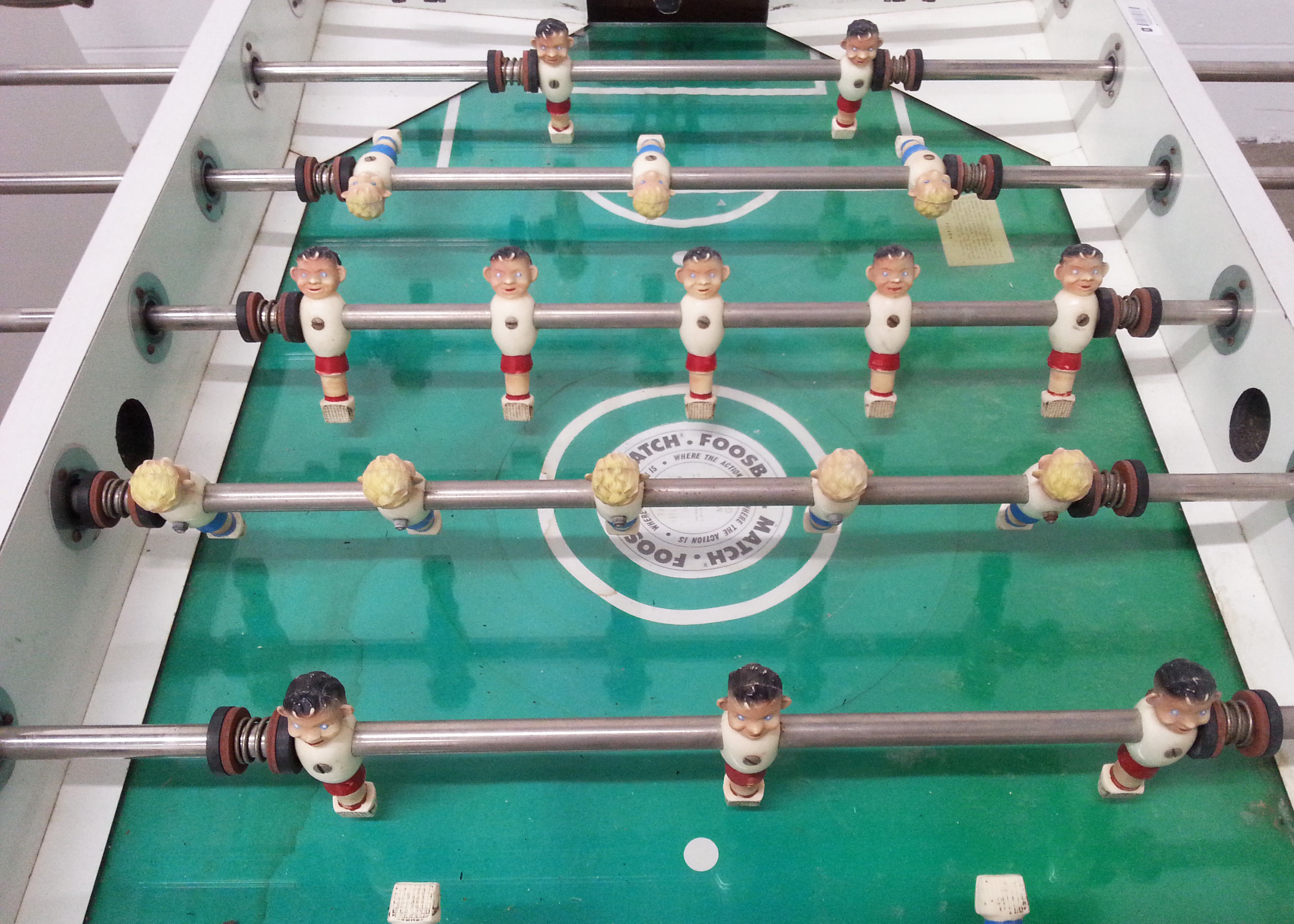 Vintage Patterson Foosball Table EBTH
