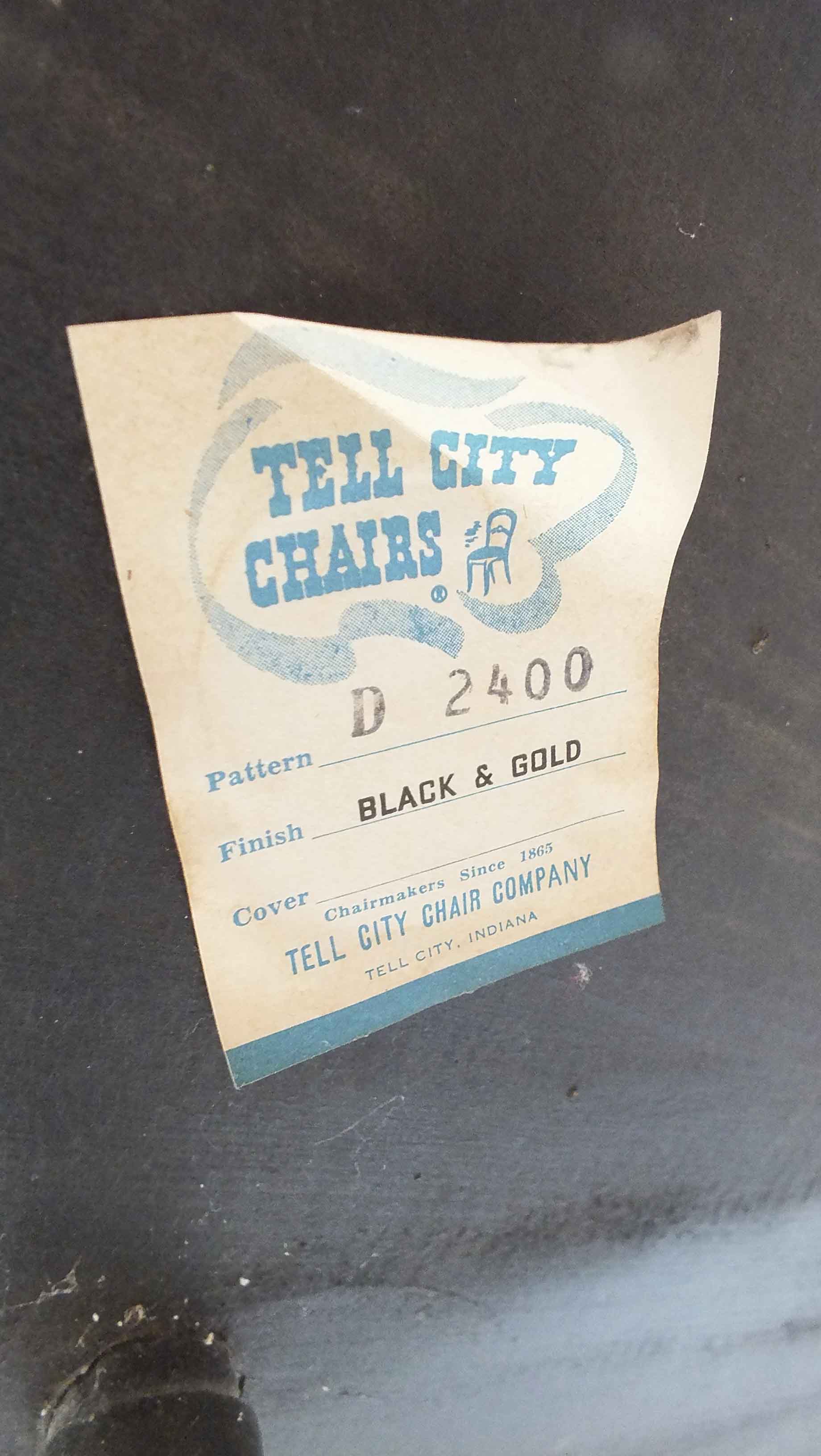 Tell City Chair Two Seater Hitchcock Style Bench EBTH