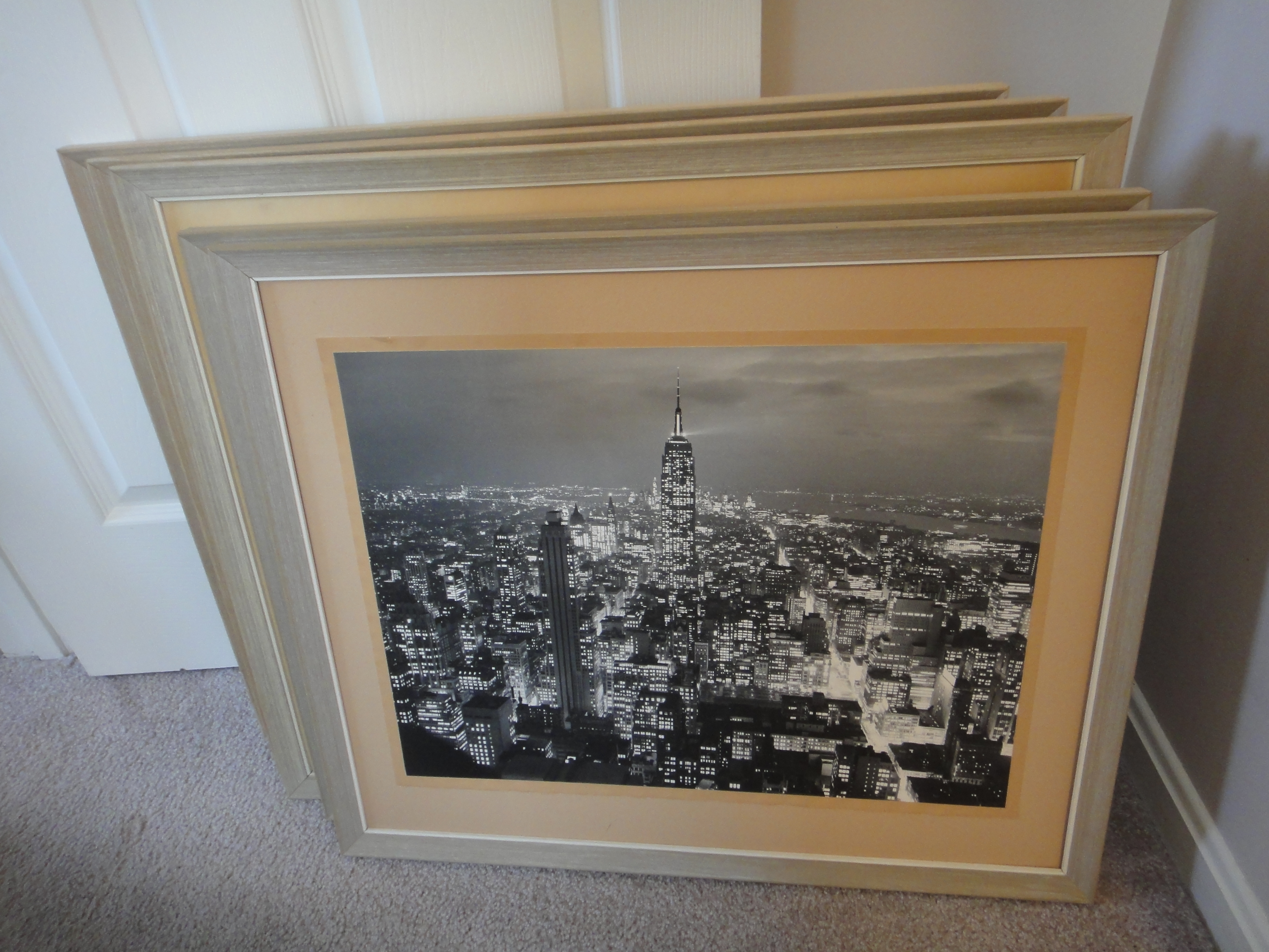 Five Large Framed Photographs EBTH