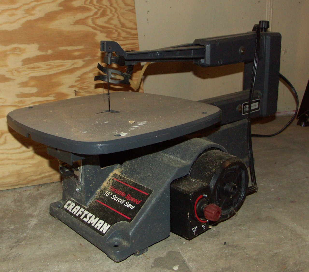 Craftsman Variable Speed Scroll Saw EBTH