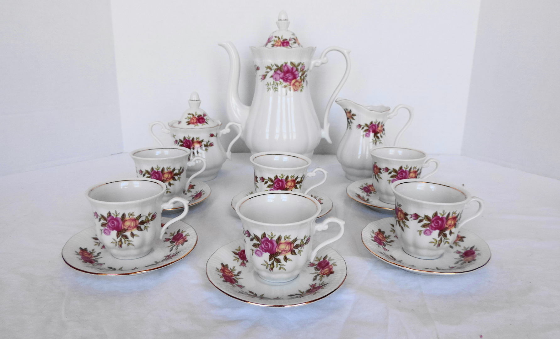 Walbrzych Poland 17Piece Tea Set EBTH