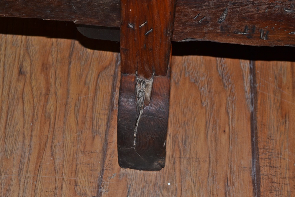 Pre 1880 Carpenter's Woodworking Bench EBTH