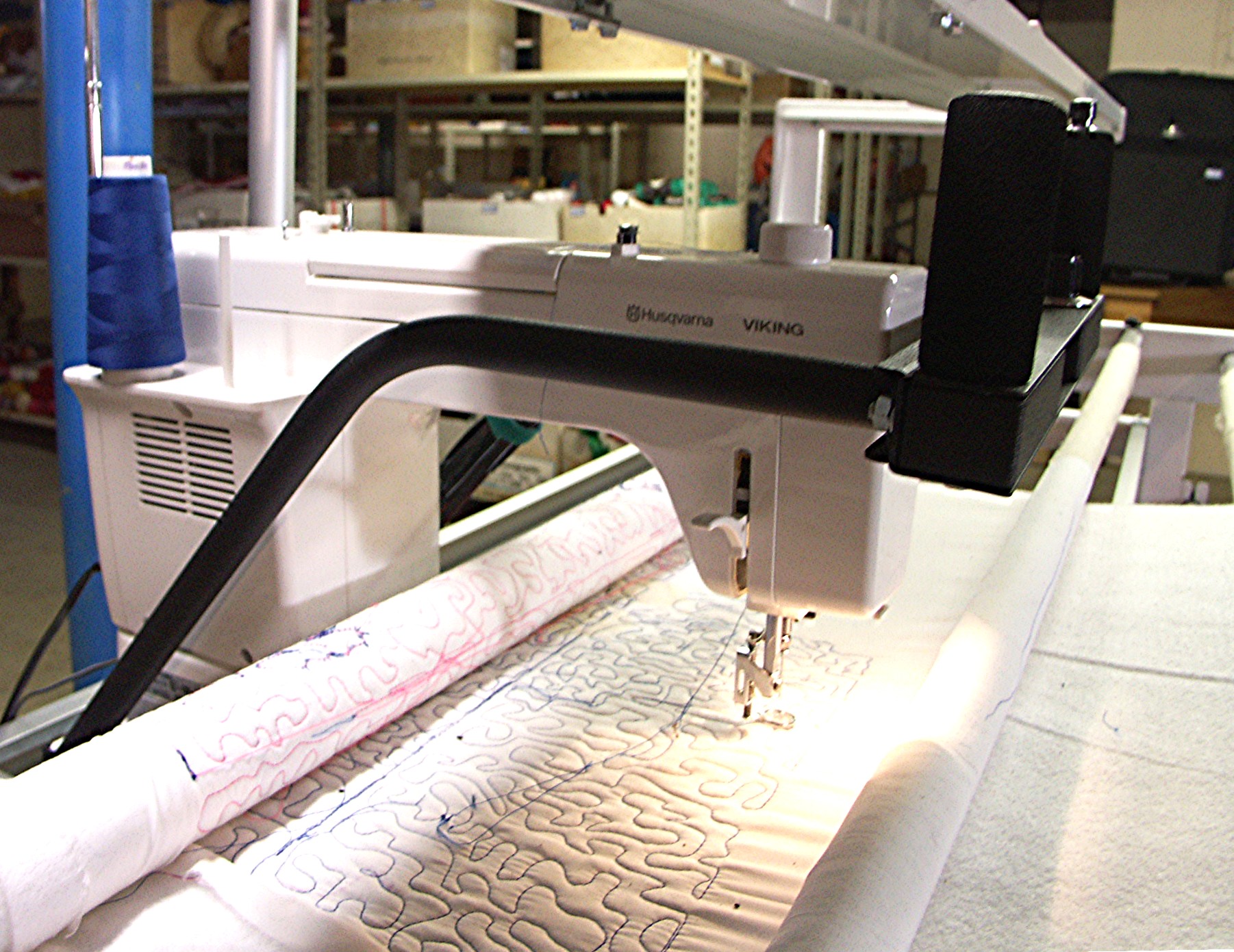 Husqvarna Viking Mega Quilter Machine and Inspira Quilting Frame EBTH