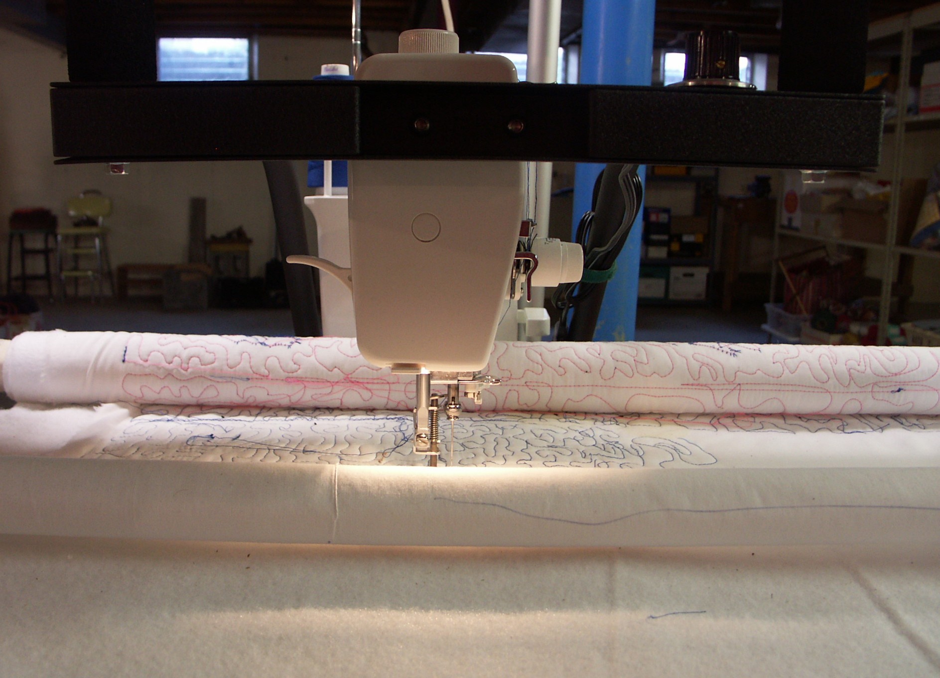 Husqvarna Viking Mega Quilter Machine and Inspira Quilting Frame EBTH