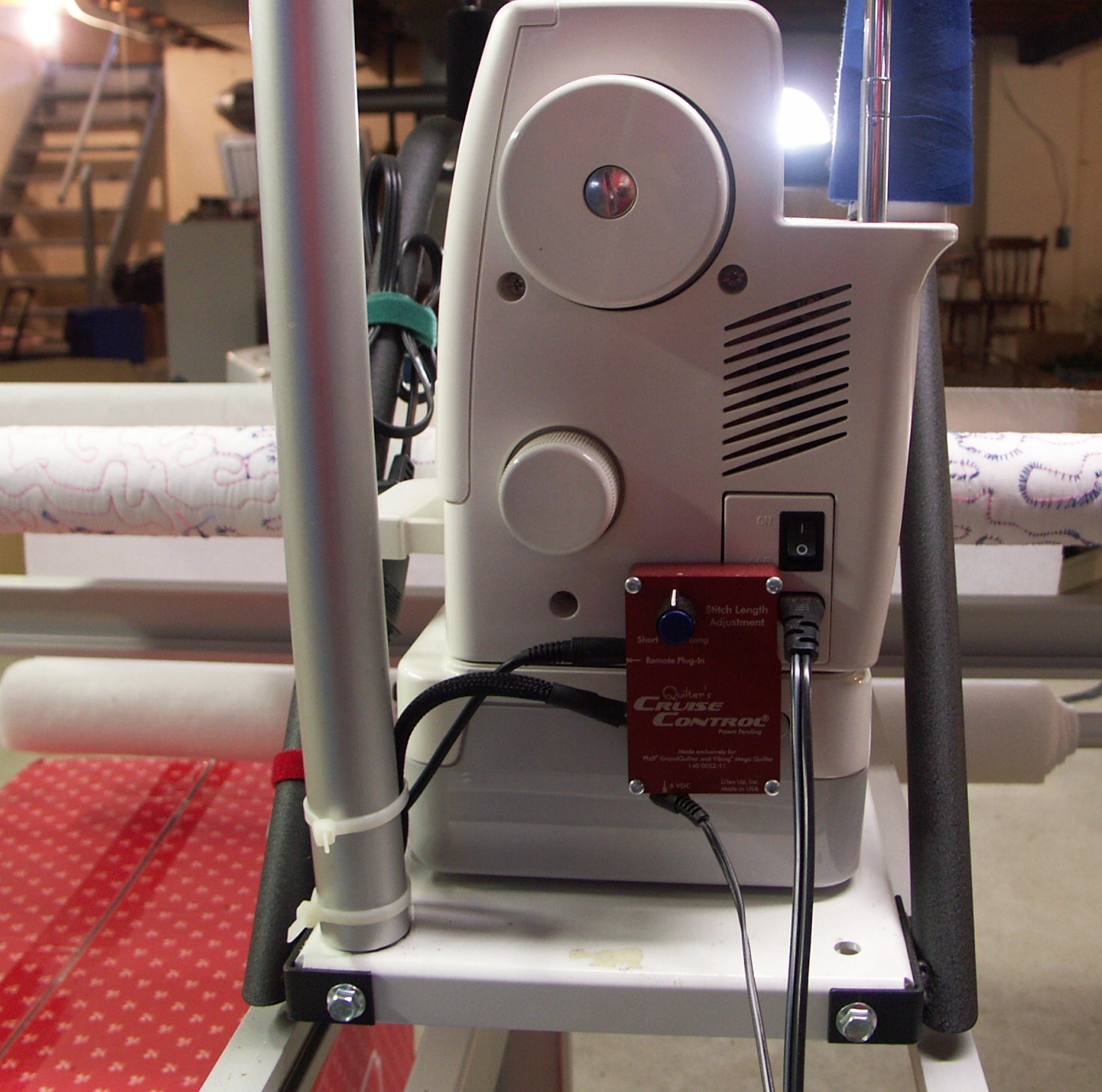 Husqvarna Viking Mega Quilter Machine and Inspira Quilting Frame EBTH