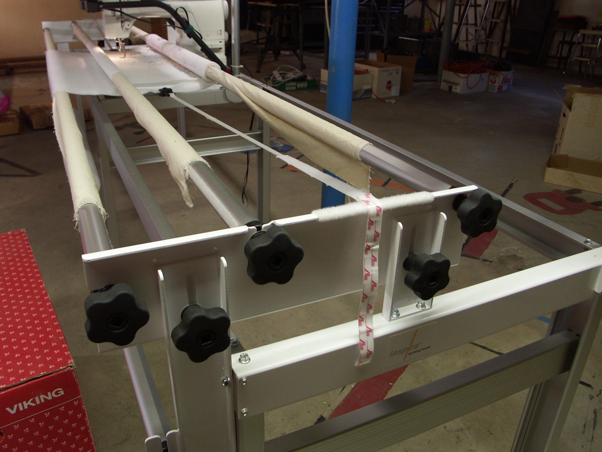 Husqvarna Viking Mega Quilter Machine and Inspira Quilting Frame EBTH