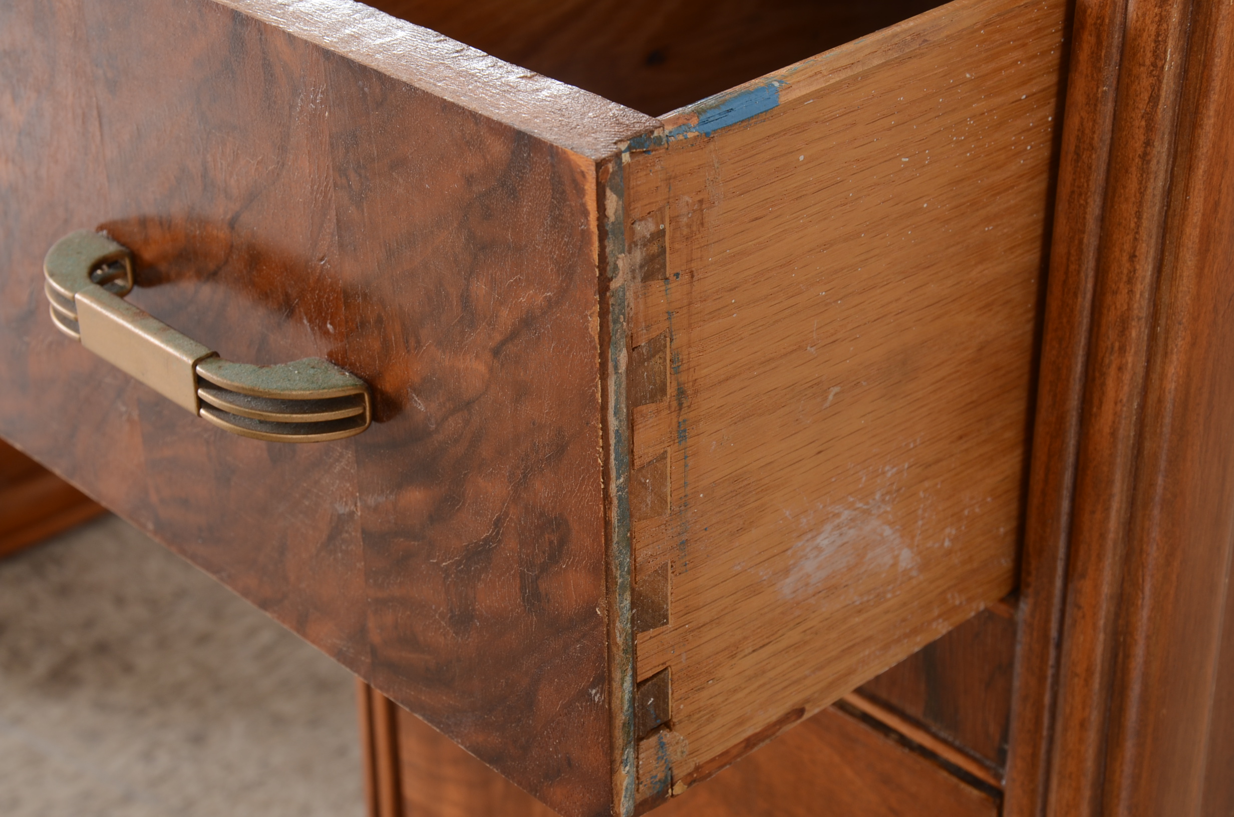 Fabulous Art Deco Waterfall Front Dressing Table EBTH