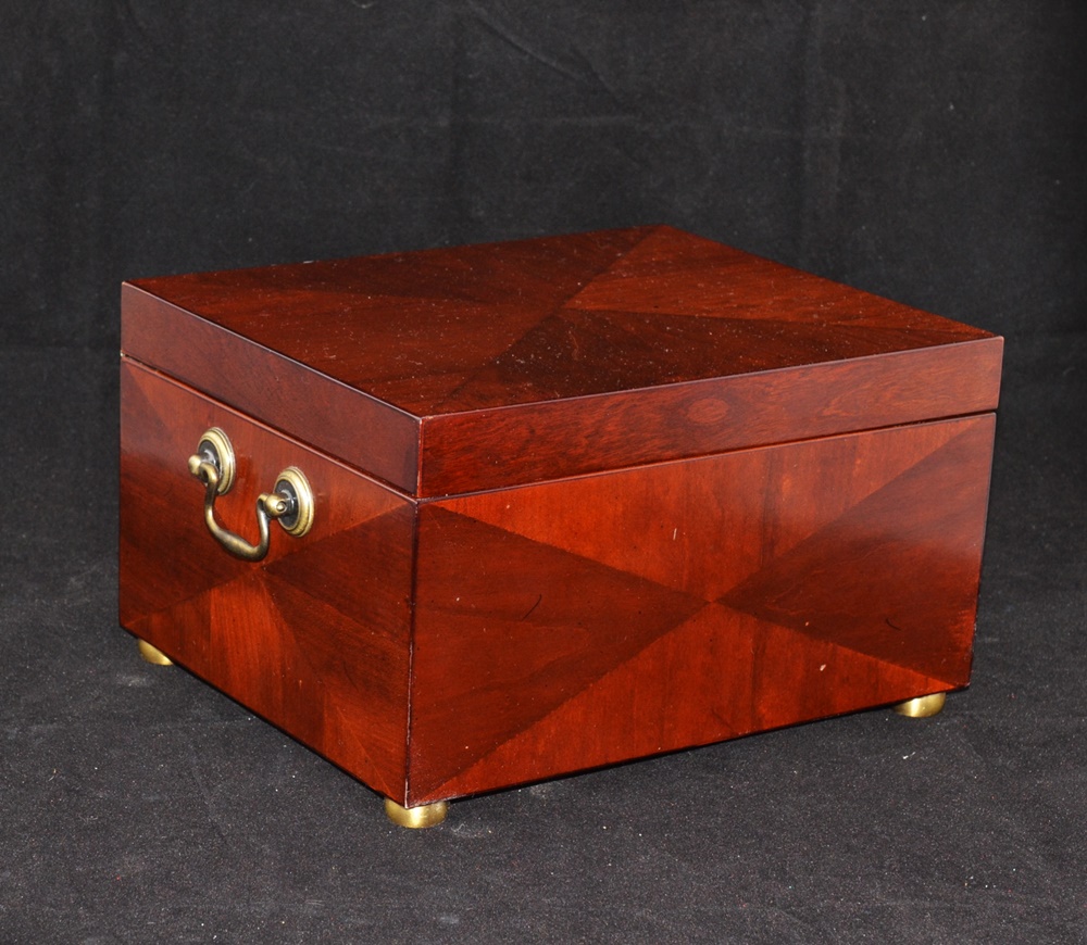 Bombay Company Wooden Game Box EBTH