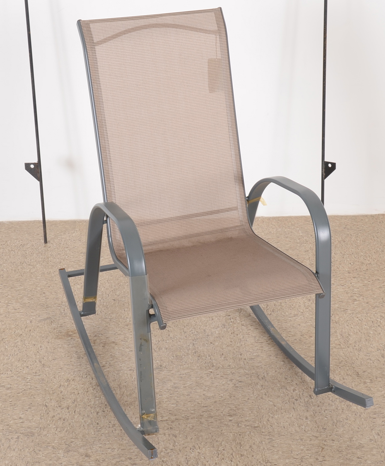 Room Essentials Nicollet Sling Rocking Chair and Patio Torches EBTH